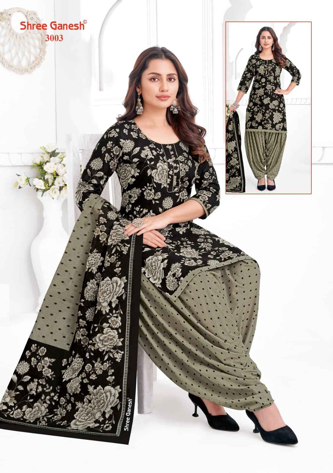 SHREE GANESH HANSIKA SPECIAL VOL-01 PURE COTTON PRINTED DRESS MATERIAL AT WHOLESALE PRICE