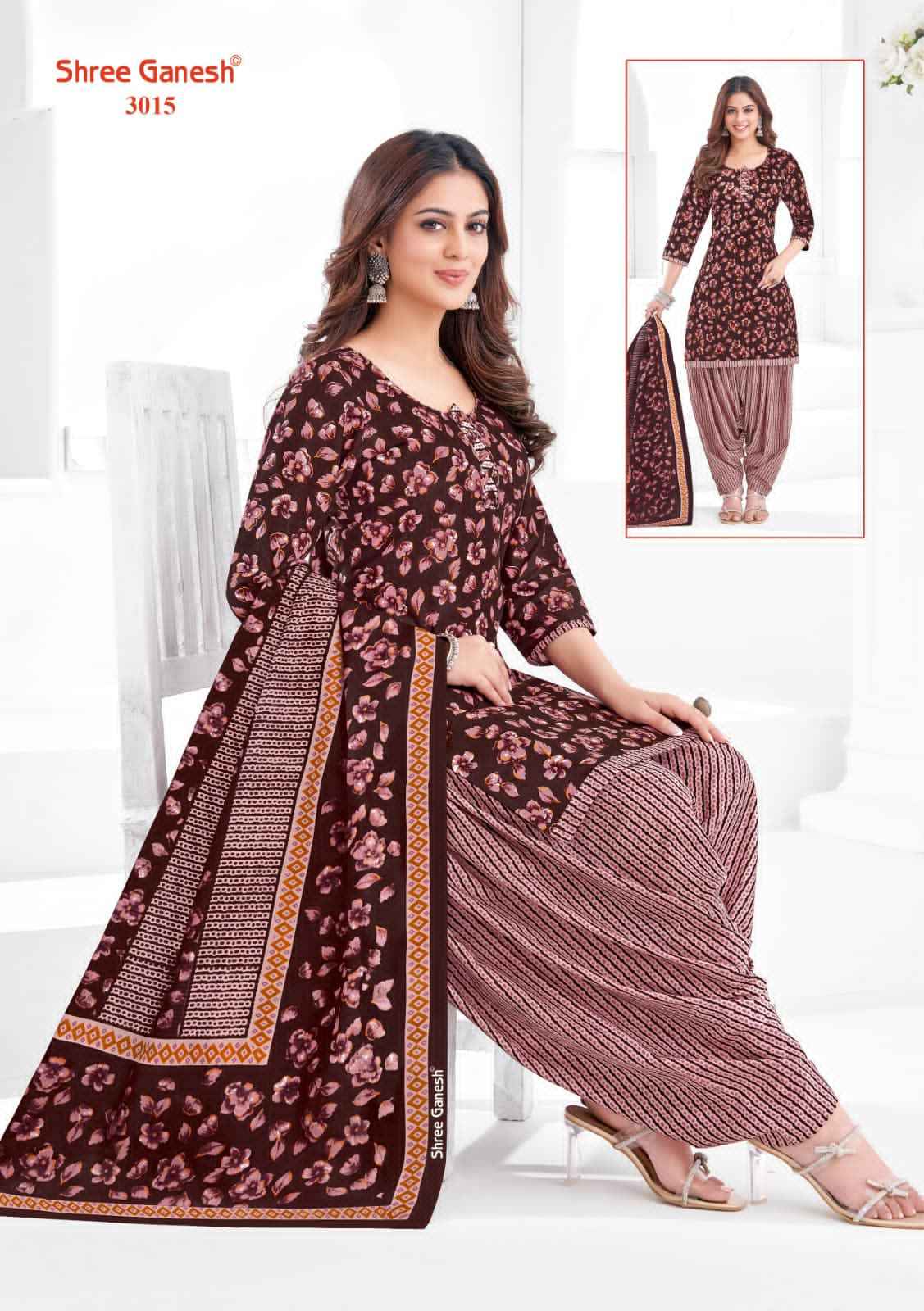 SHREE GANESH HANSIKA SPECIAL VOL-01 PURE COTTON PRINTED DRESS MATERIAL AT WHOLESALE PRICE