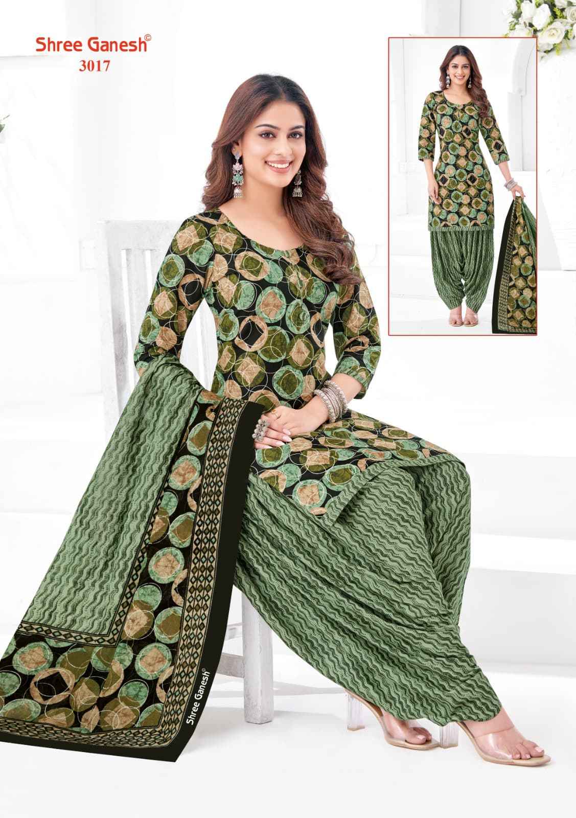 SHREE GANESH HANSIKA SPECIAL VOL-01 PURE COTTON PRINTED DRESS MATERIAL AT WHOLESALE PRICE