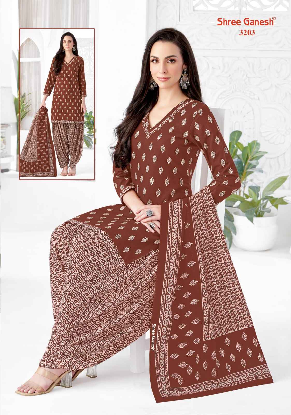 SHREE GANESH HANSIKA VOL-02 PURE COTTON PRINTED DRESS MATERIAL AT WHOLESALE PRICE