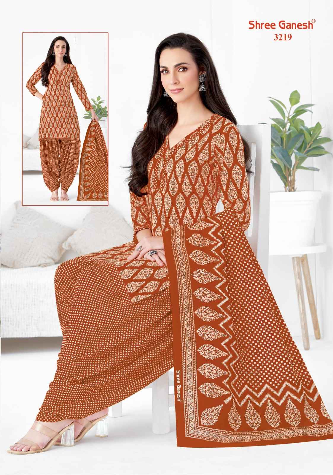 SHREE GANESH HANSIKA VOL-02 PURE COTTON PRINTED DRESS MATERIAL AT WHOLESALE PRICE