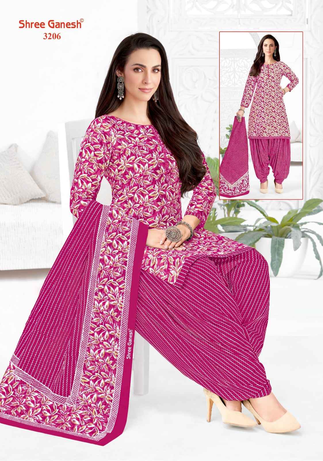 SHREE GANESH HANSIKA VOL-02 PURE COTTON PRINTED DRESS MATERIAL AT WHOLESALE PRICE