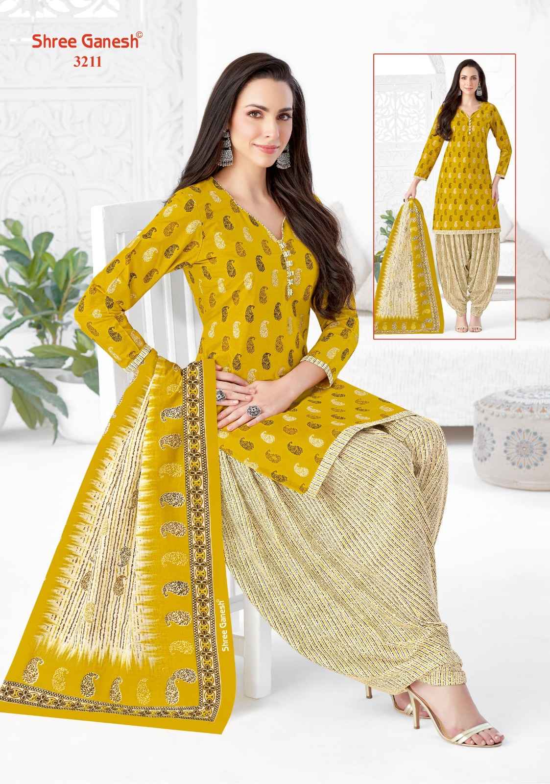 SHREE GANESH HANSIKA VOL-02 PURE COTTON PRINTED DRESS MATERIAL AT WHOLESALE PRICE