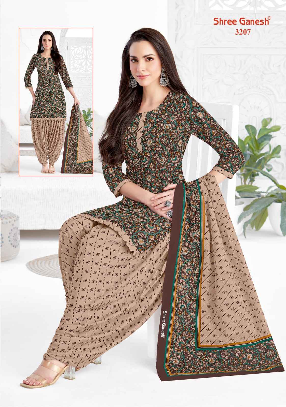 SHREE GANESH HANSIKA VOL-02 PURE COTTON PRINTED DRESS MATERIAL AT WHOLESALE PRICE