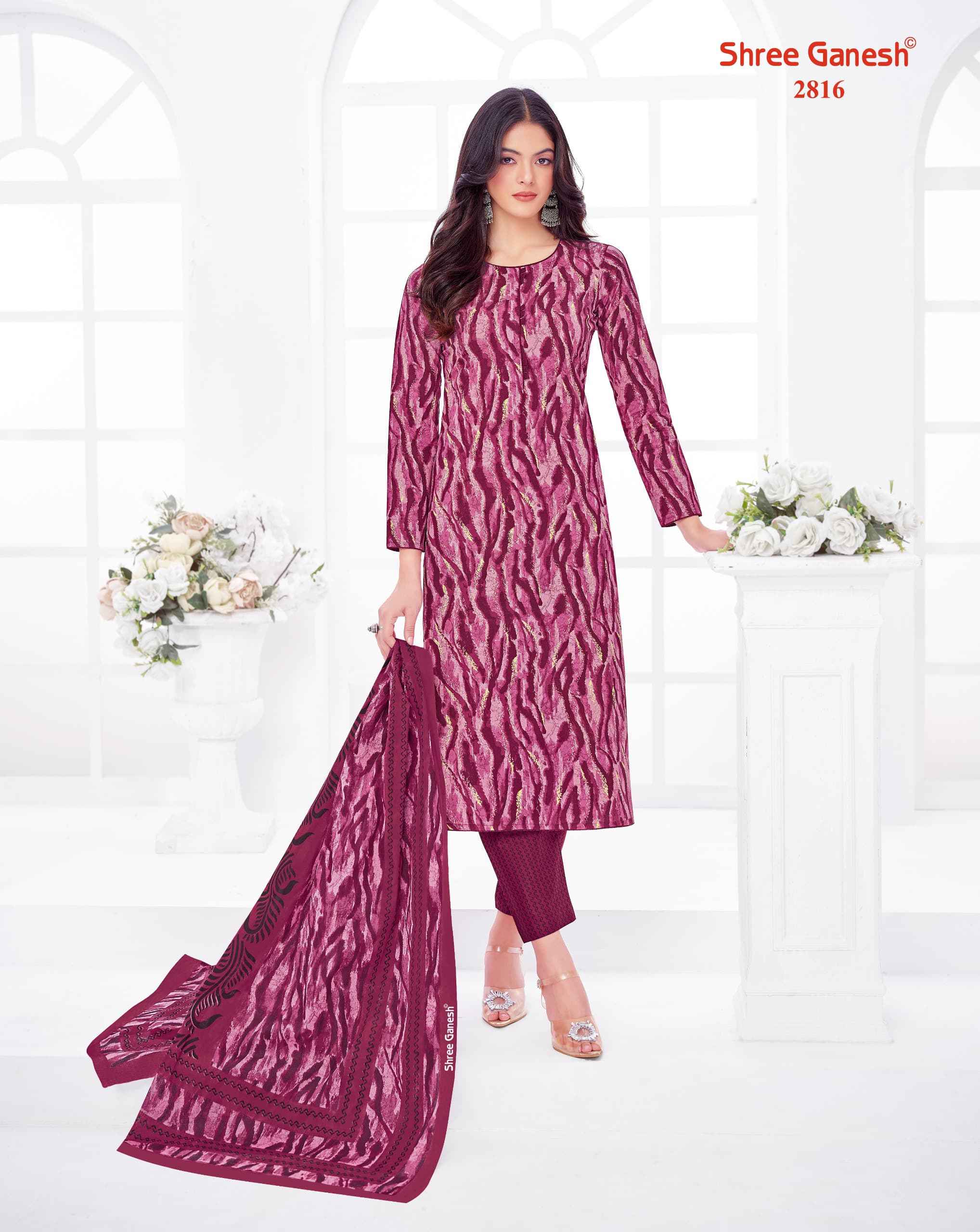 SHREE GANESH SAMAIYRA VOL-18 PURE COTTON DRESS MATERIAL AT WHOLESALE PRICE