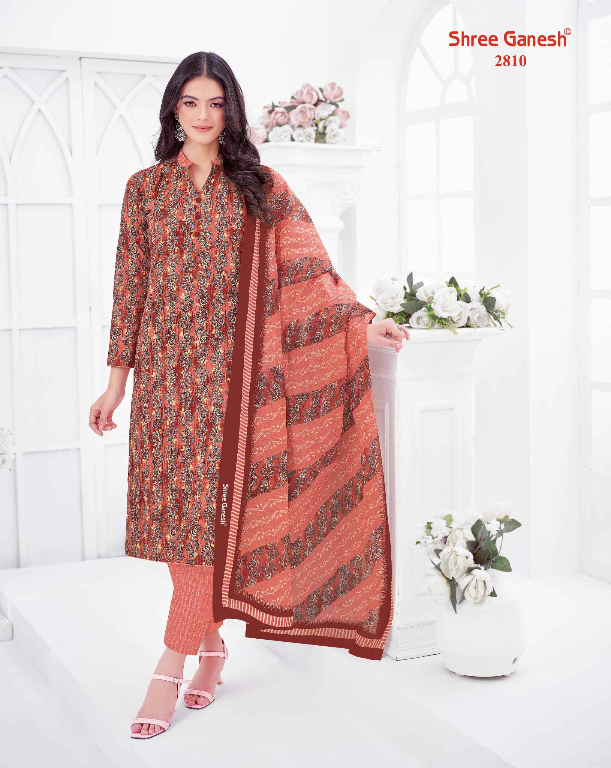 SHREE GANESH SAMAIYRA VOL-18 PURE COTTON DRESS MATERIAL AT WHOLESALE PRICE