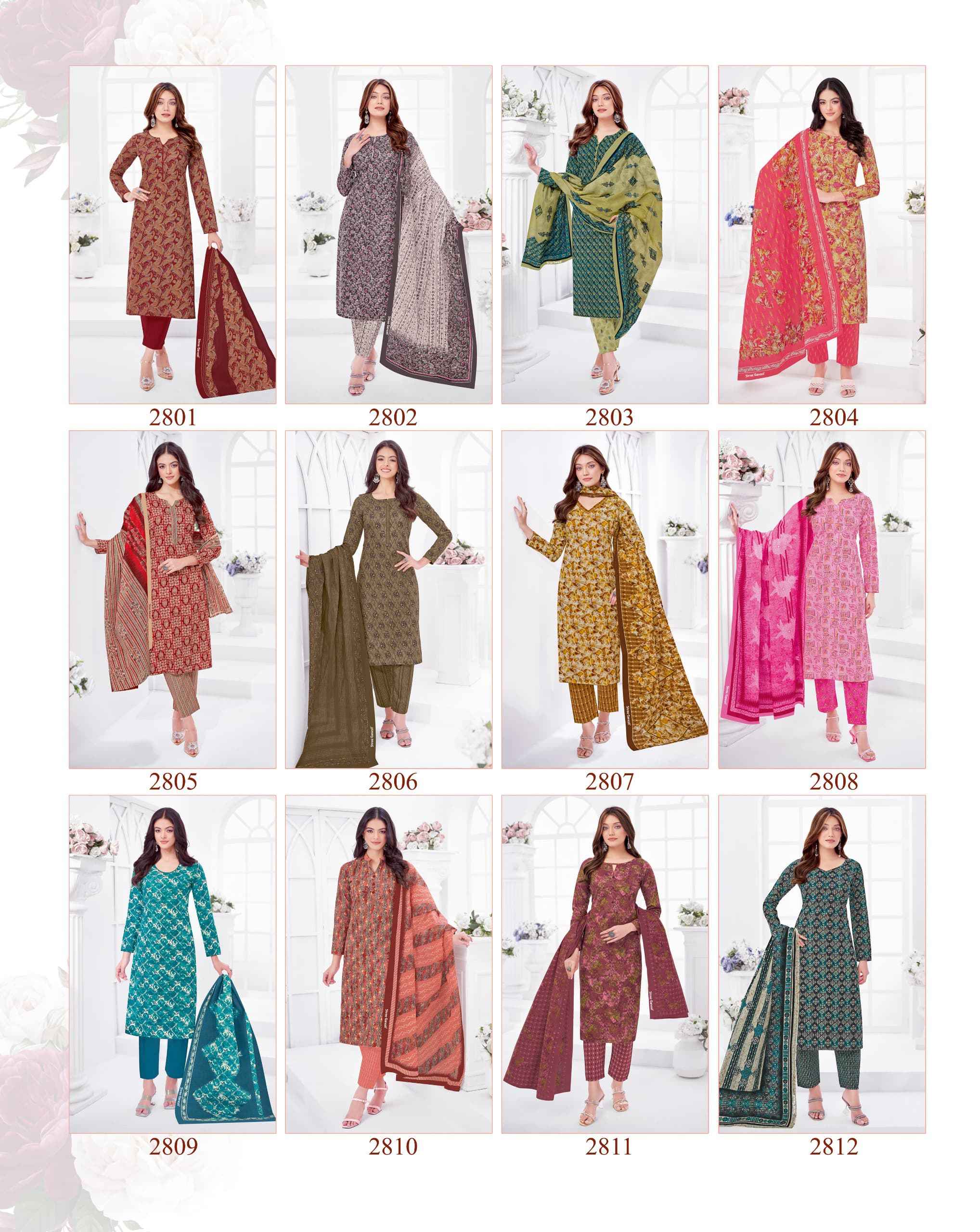 SHREE GANESH SAMAIYRA VOL-18 PURE COTTON DRESS MATERIAL AT WHOLESALE PRICE
