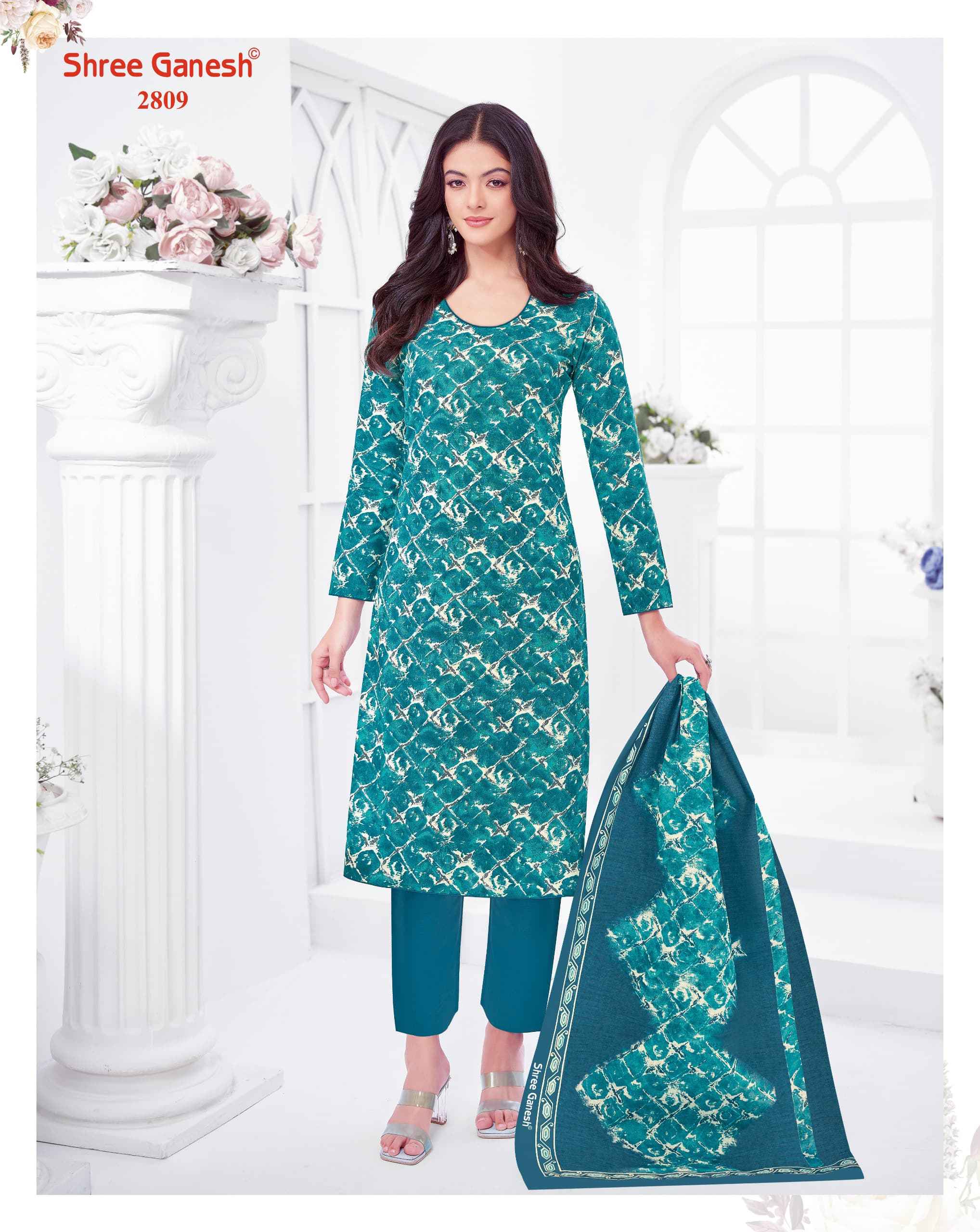 SHREE GANESH SAMAIYRA VOL-18 PURE COTTON DRESS MATERIAL AT WHOLESALE PRICE