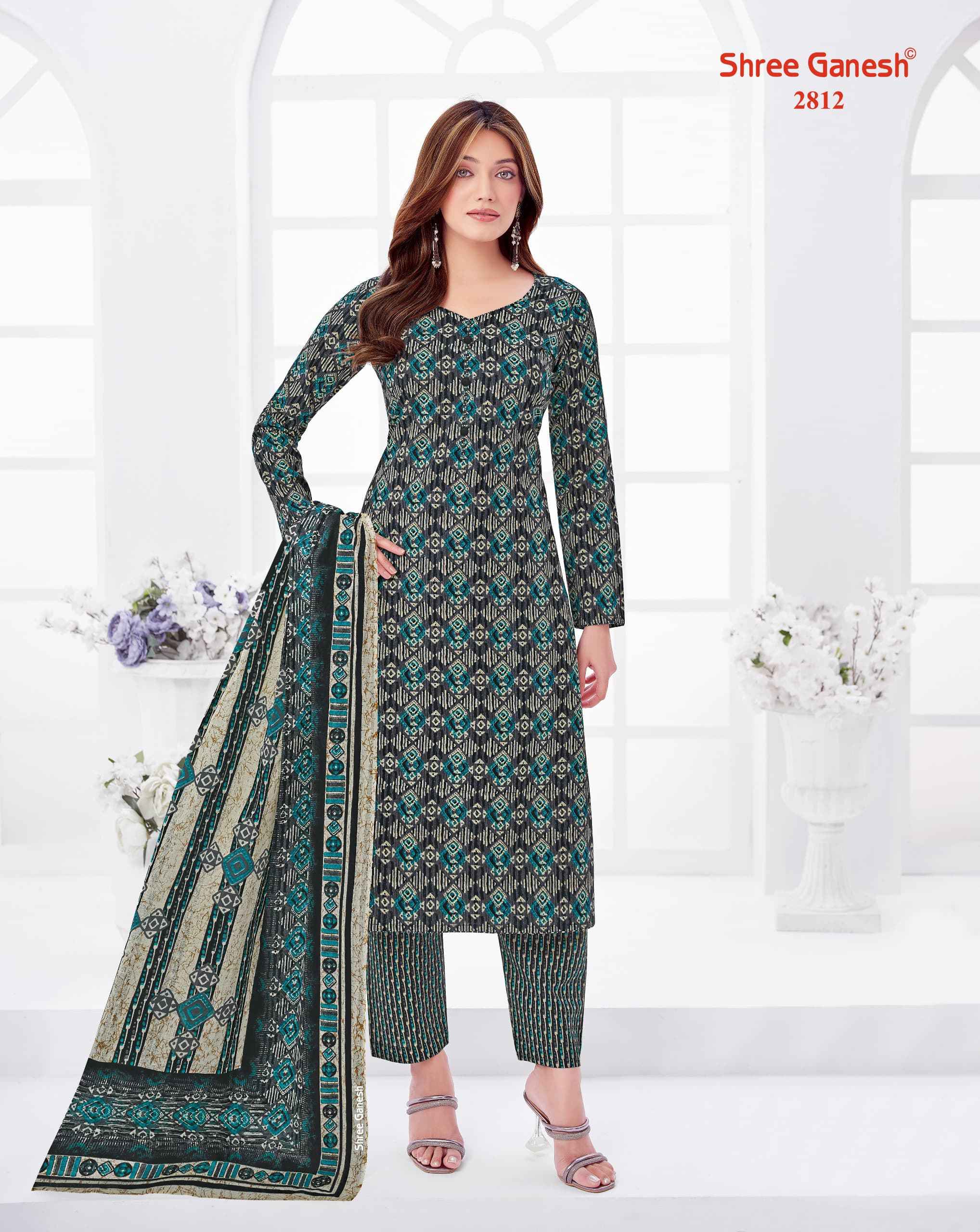 SHREE GANESH SAMAIYRA VOL-18 PURE COTTON DRESS MATERIAL AT WHOLESALE PRICE