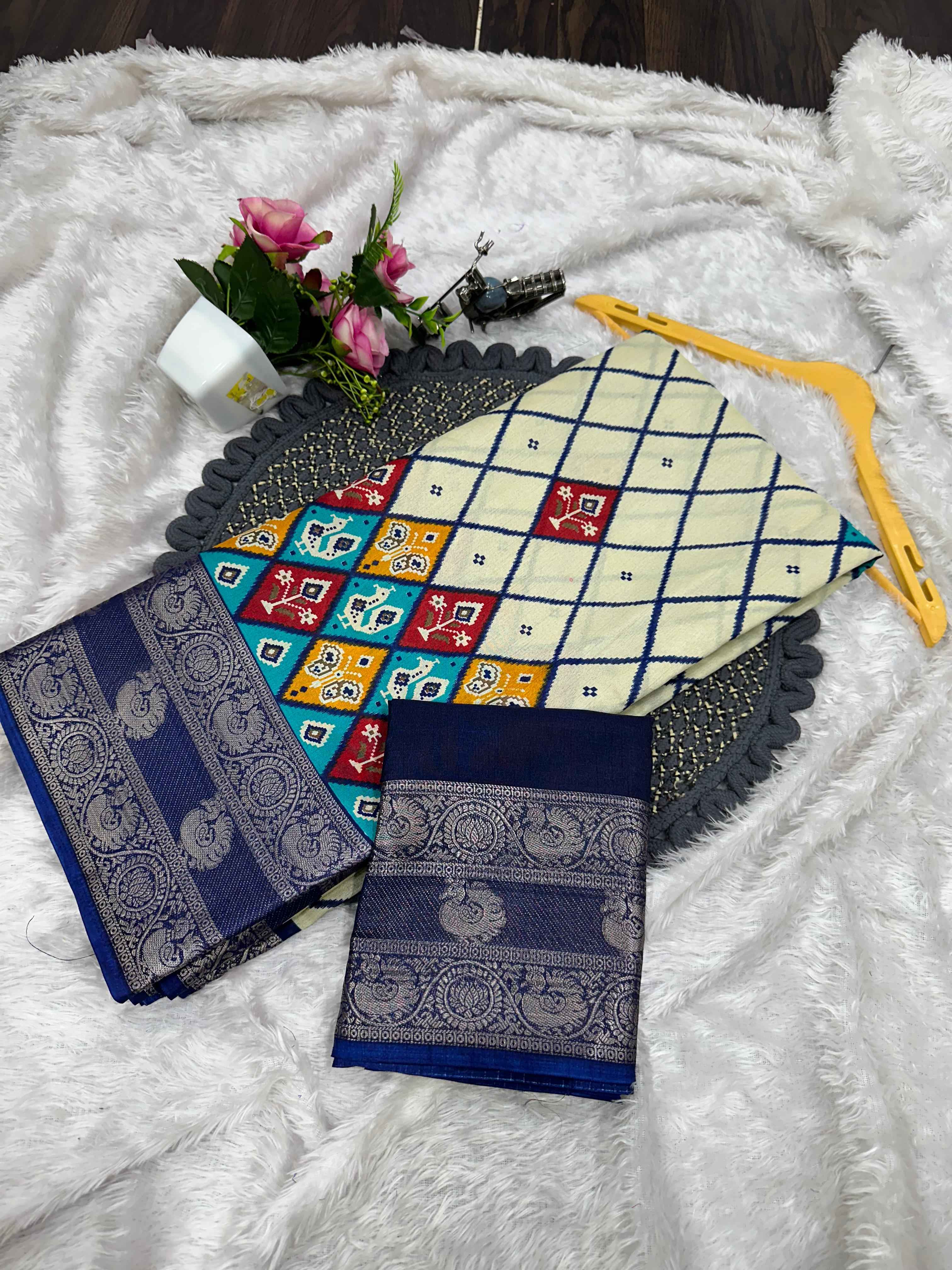 SOFT DOLA SILK WITH RICH PALLU SAREE AT WHOLESALE PRICE