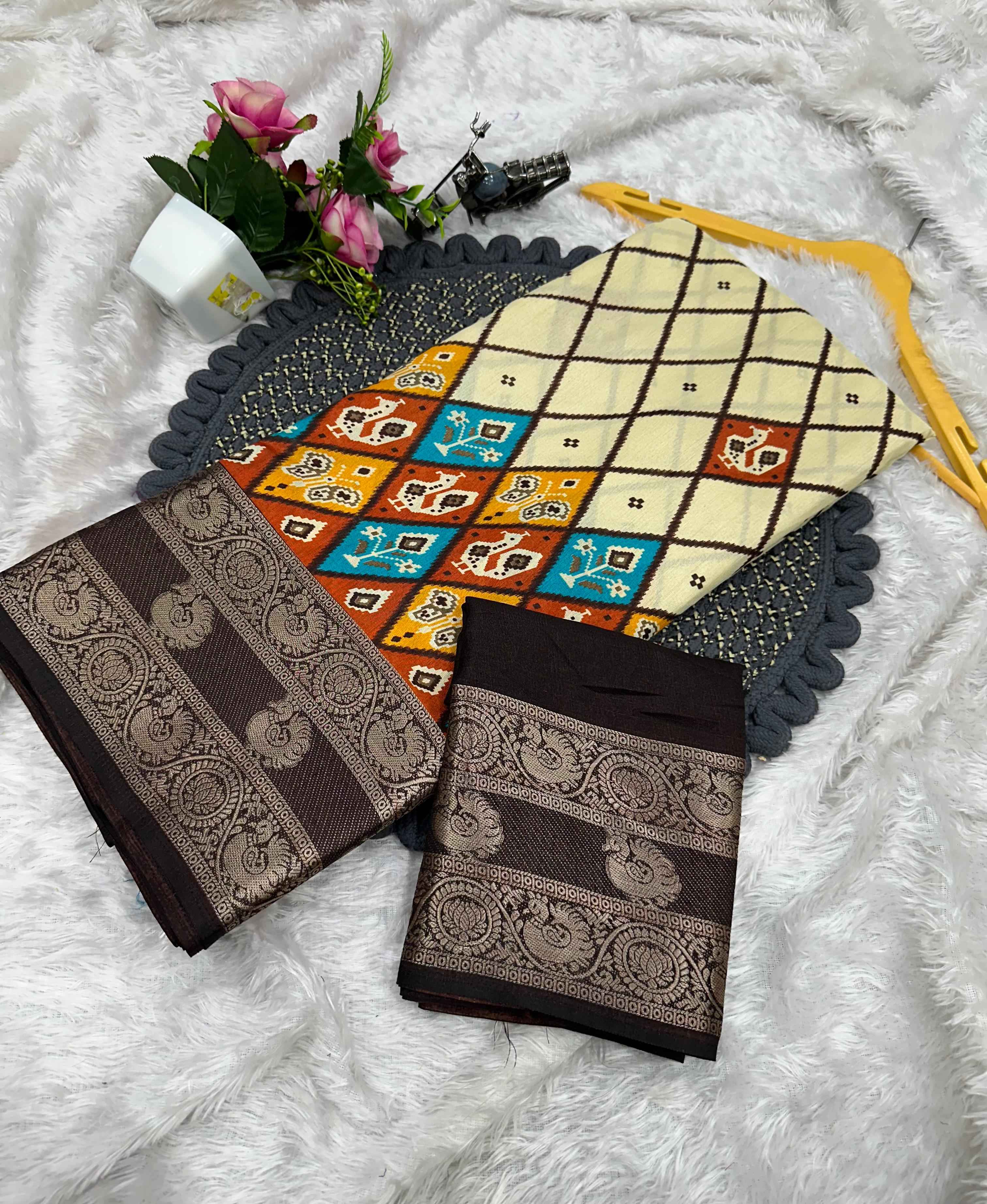 SOFT DOLA SILK WITH RICH PALLU SAREE AT WHOLESALE PRICE