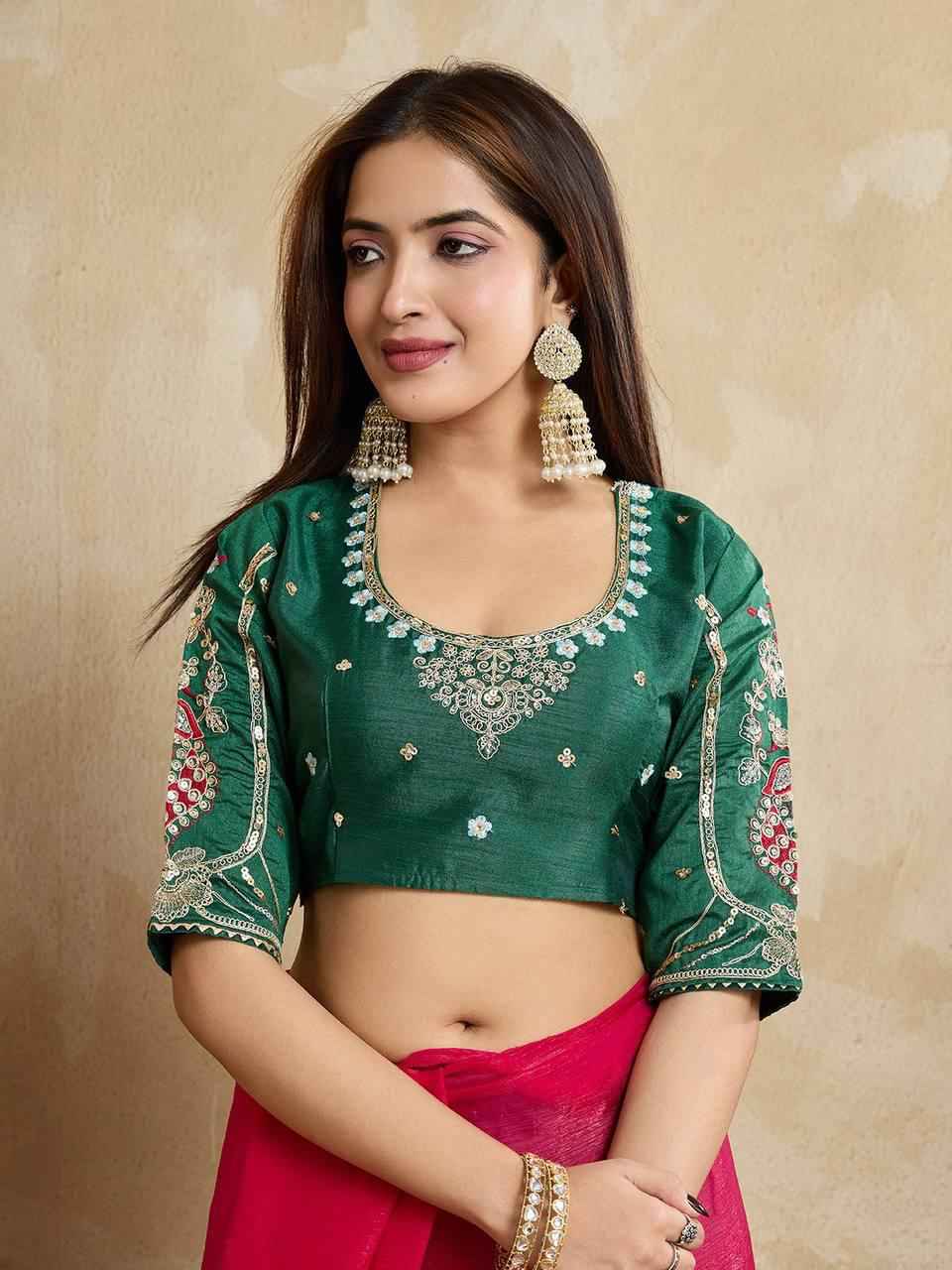 SOFT FENDY CHIFFON SILK EMBROIDERY WITH PIPING BORDER SAREE AT WHOLESALE PRICE