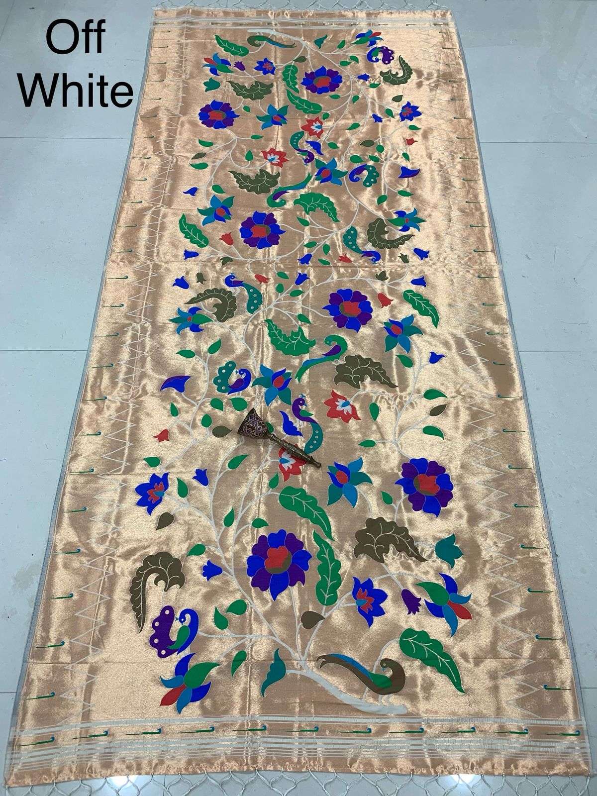 SOFT JARI AND SILK PAITHANI DESIGN DUPATTA AT WHOLESALE PRICE
