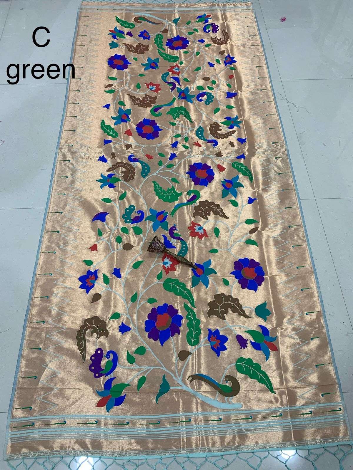 SOFT JARI AND SILK PAITHANI DESIGN DUPATTA AT WHOLESALE PRICE