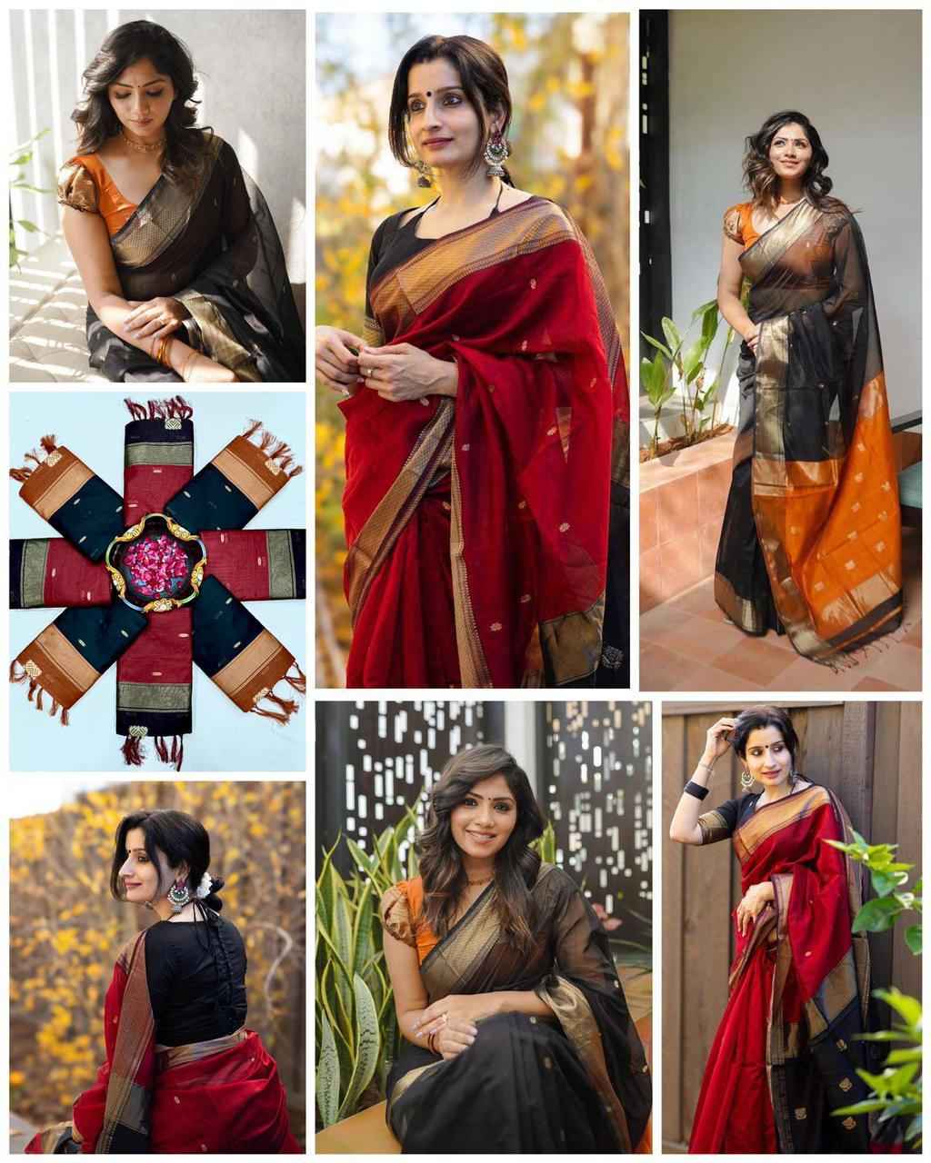 SOFT LILAN SLAB RICH PALLU AND JACQUARD WORK SAREE AT WHOLESALE PRICE