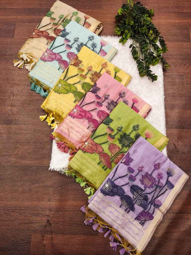 SOFT MUGA COTTON RESHAM WEAVING PICHWAI PALLU SAREE WHOLESALE PRICE