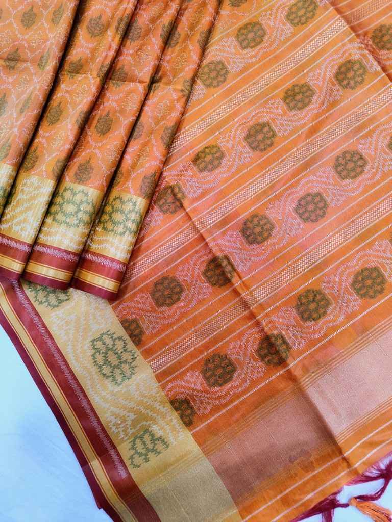 SOFT PURE ROJKOTI SILK WEAVING PATTERN SAREE AT WHOLESALE PRICE