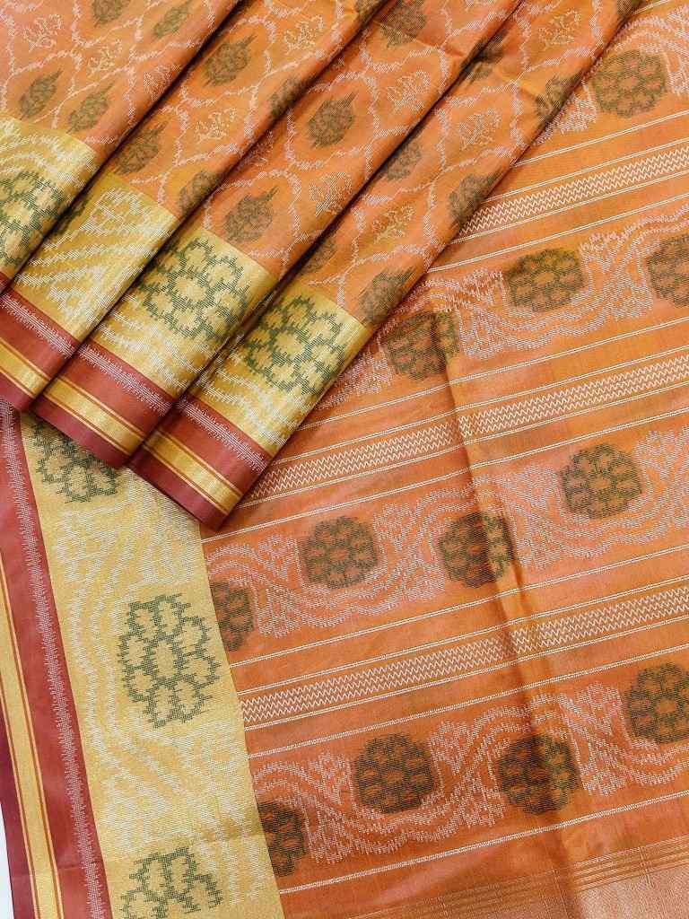 SOFT PURE ROJKOTI SILK WEAVING PATTERN SAREE AT WHOLESALE PRICE