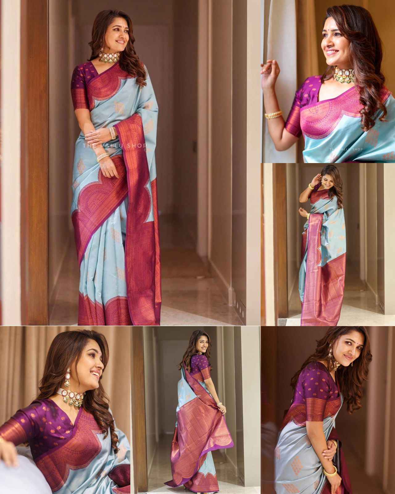 SOFT SILK JACQUARD WORK WITH RICH PALLU SAREE CODE 133 AT WHOLESALE PRICE
