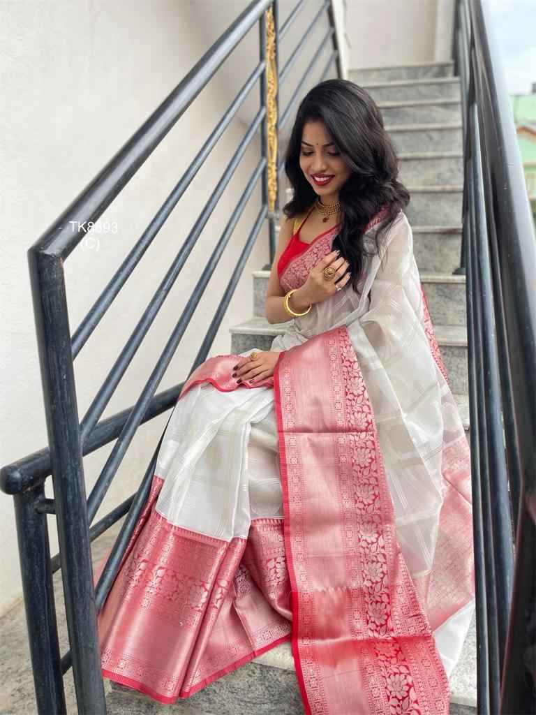 SOFT SILK JACQUARD WORK WITH RICH PALLU SAREE CODE 148 AT WHOLESALE PRICE