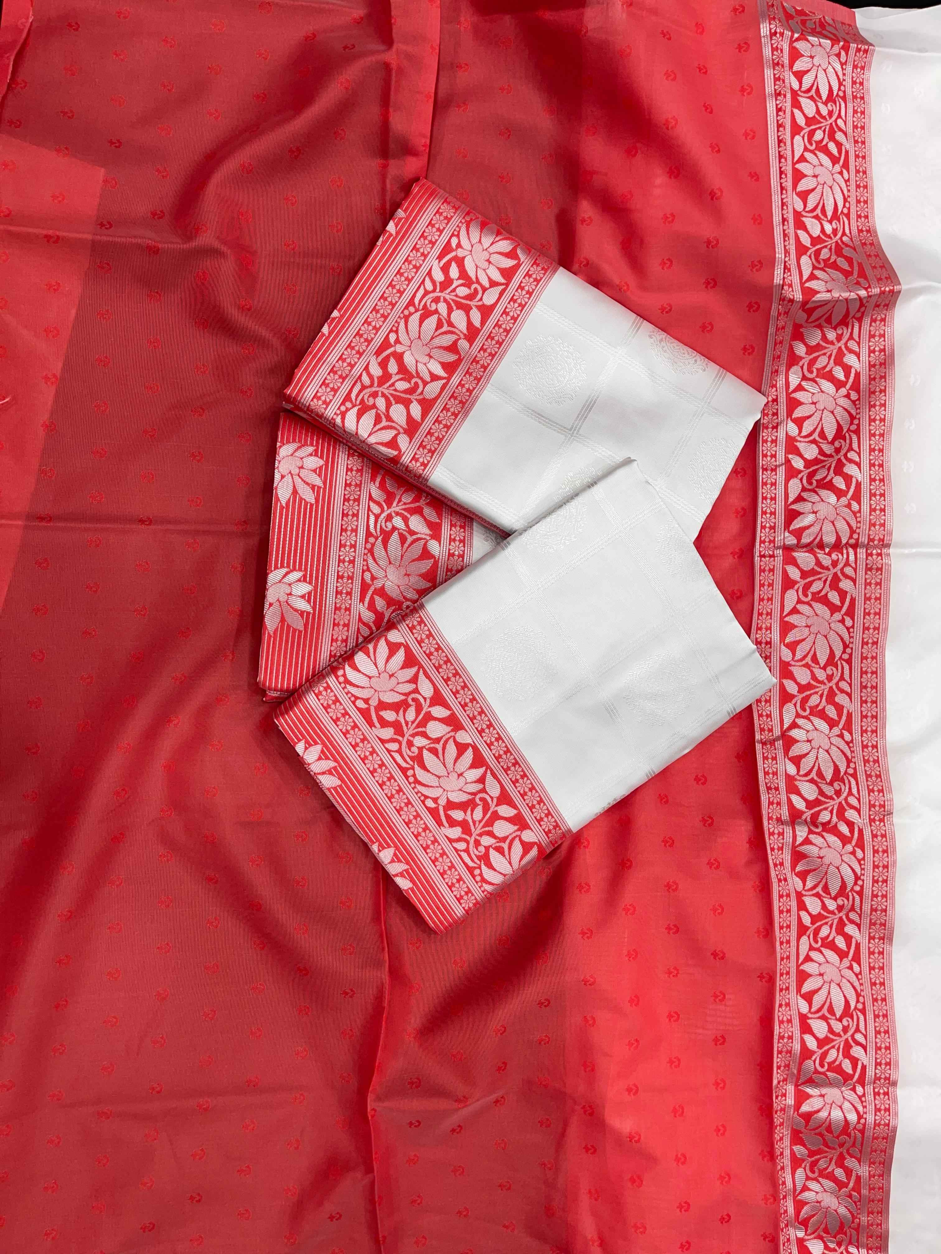 SOFT SILK JACQUARD WORK WITH RICH PALLU SAREE CODE 148 AT WHOLESALE PRICE
