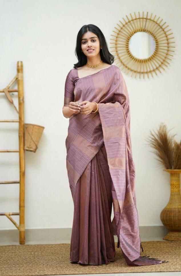 SOFT SILK JACQUARD WORK WITH RICH PALLU SAREE CODE 152 AT WHOLESALE PRICE