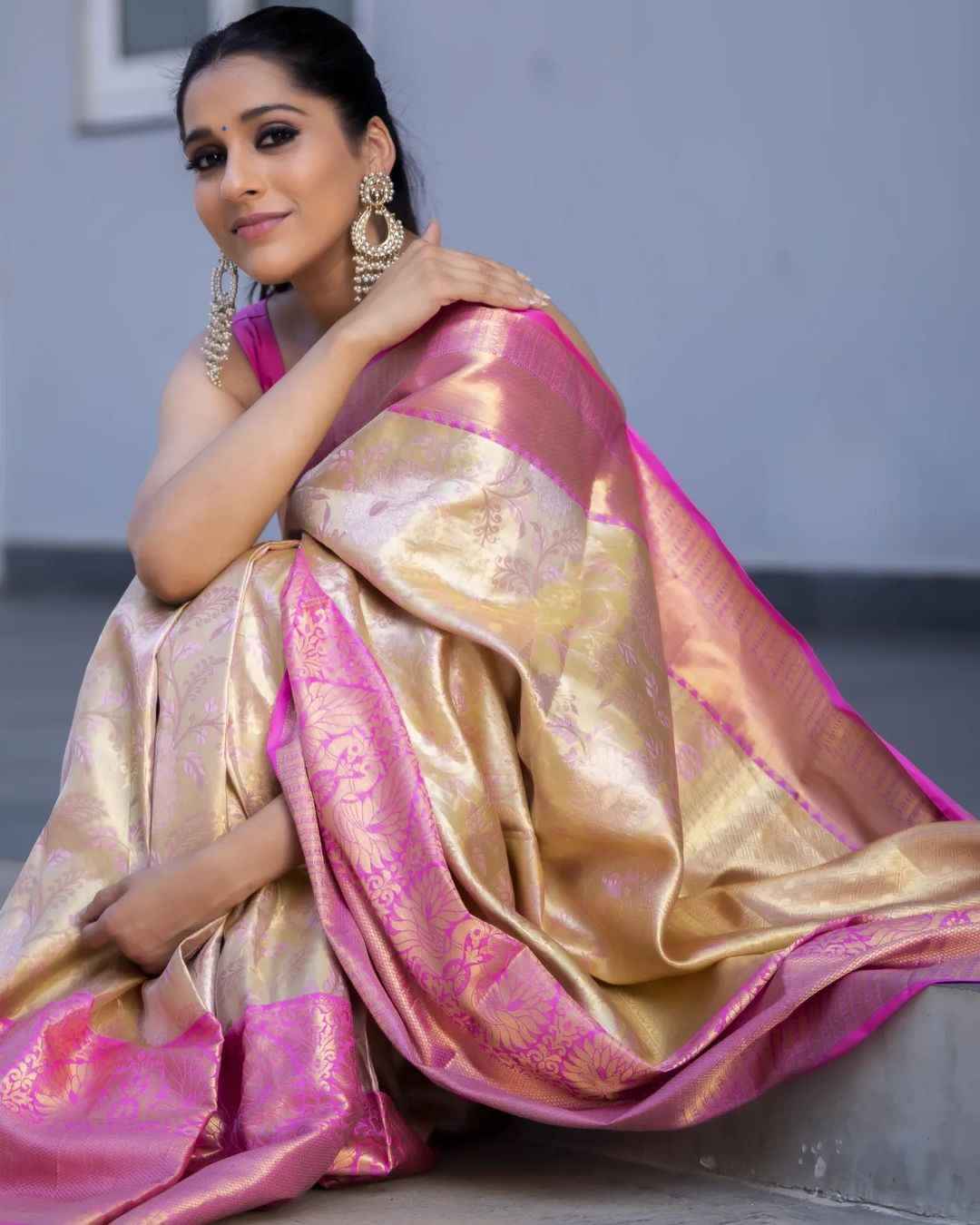 SOFT SILK JACQUARD WORK WITH RICH PALLU SAREE CODE 178 AT WHOLESALE PRICE