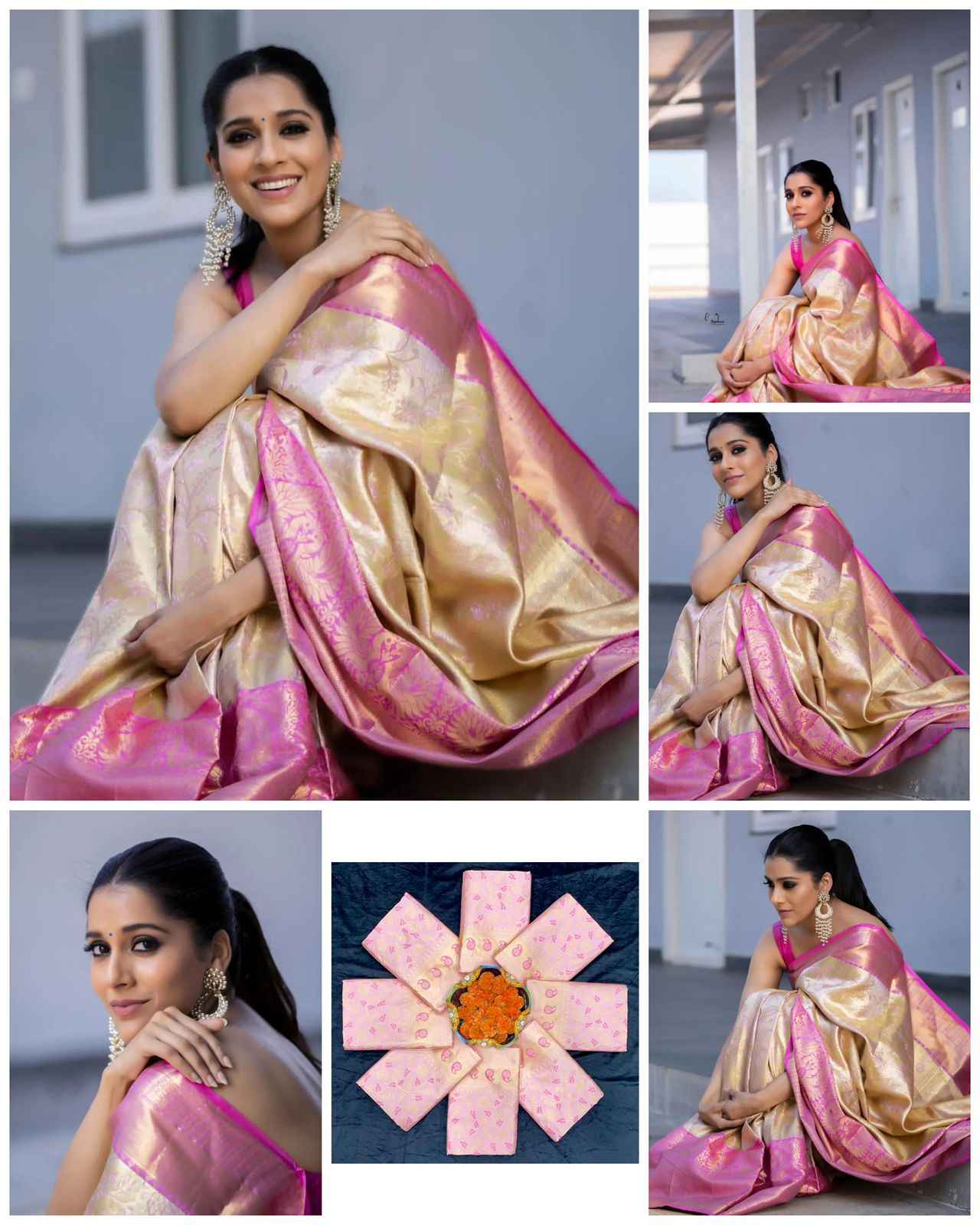 SOFT SILK JACQUARD WORK WITH RICH PALLU SAREE CODE 178 AT WHOLESALE PRICE