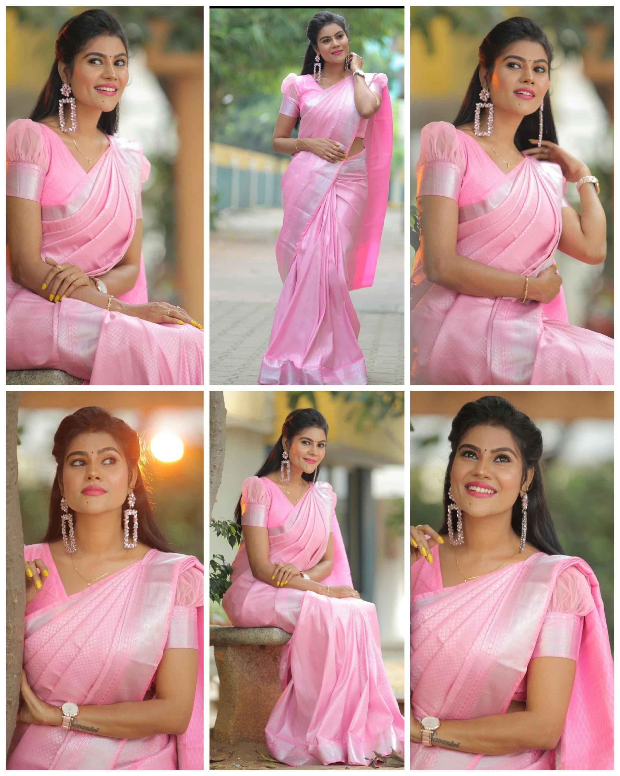 SOFT SILK JACQUARD WORK WITH RICH PALLU SAREE CODE 3075AT WHOLESALE PRICE