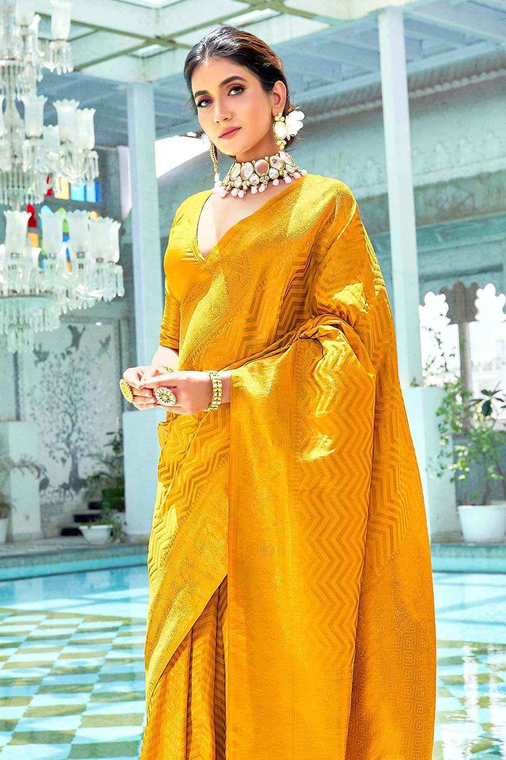 SOFT SILK JACQUARD WORK WITH RICH PALLU SAREE CODE 3096 AT WHOLESALE PRICE
