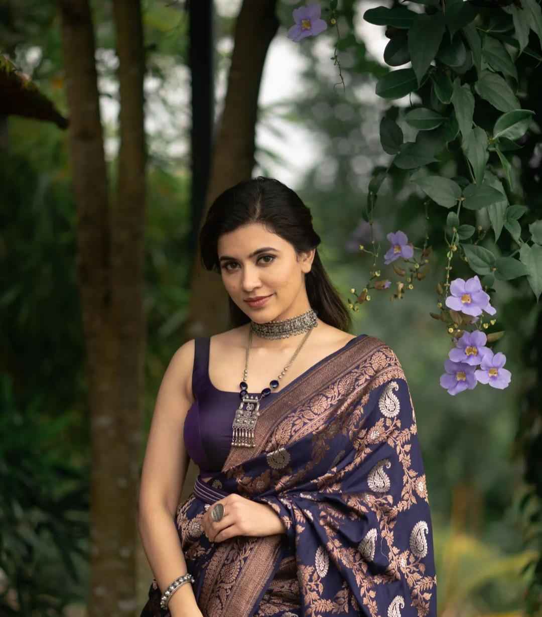 SOFT SILK RICH PALLU AND JACQUARD WORK SAREE CODE 192 AT WHOLESALE PRICE