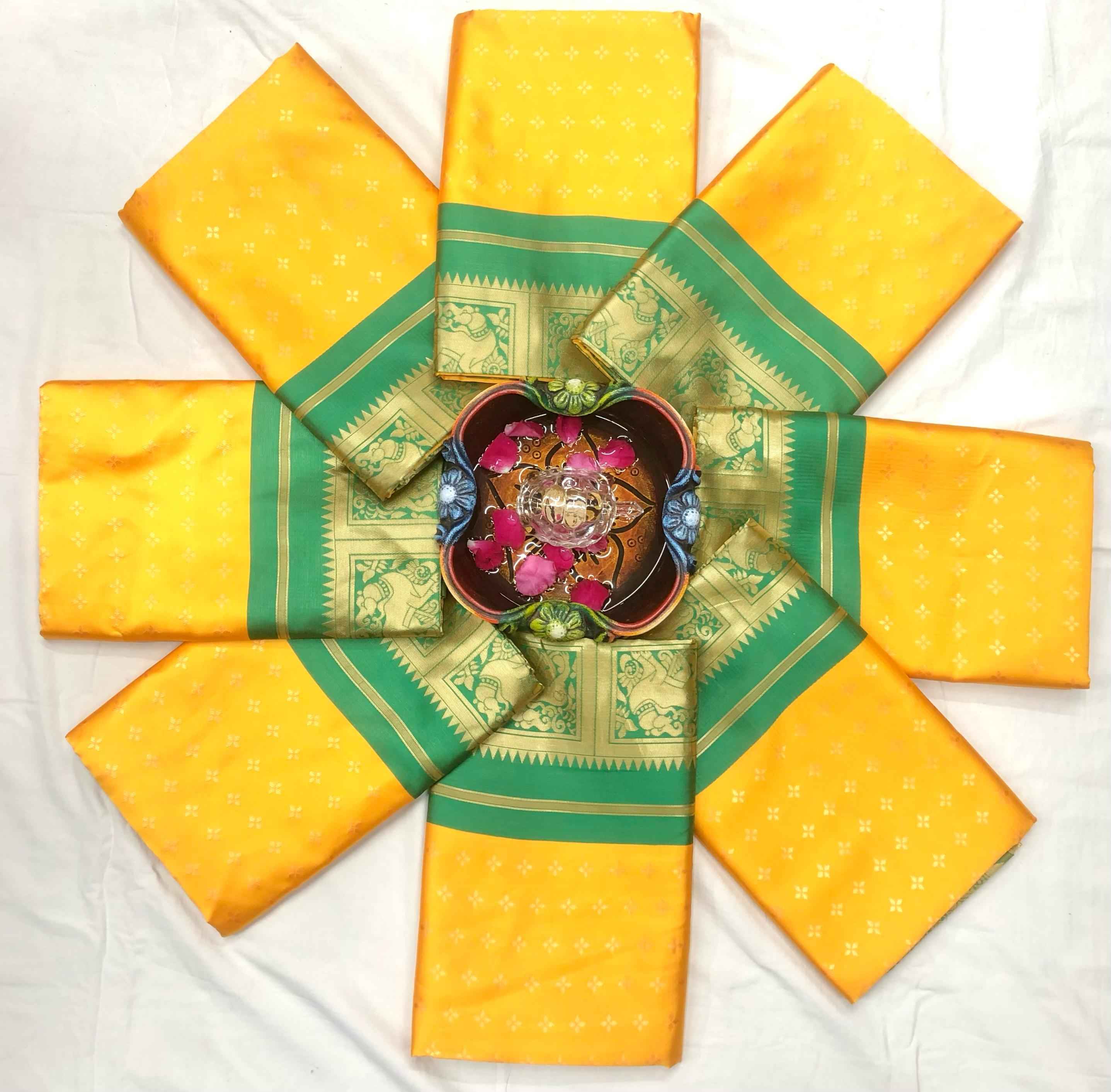 SOFT SILK RICH PALLU AND JACQUARD WORK SAREE2 AT WHOLESALE PRICE