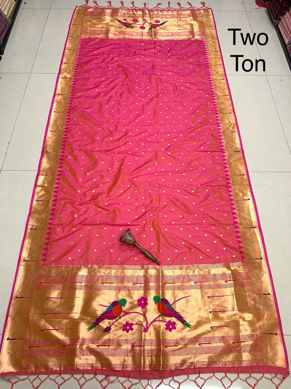 SOFT ZARI AND SILK FLOWER DESIGN DUPATTA AT WHOLESALE PRICE
