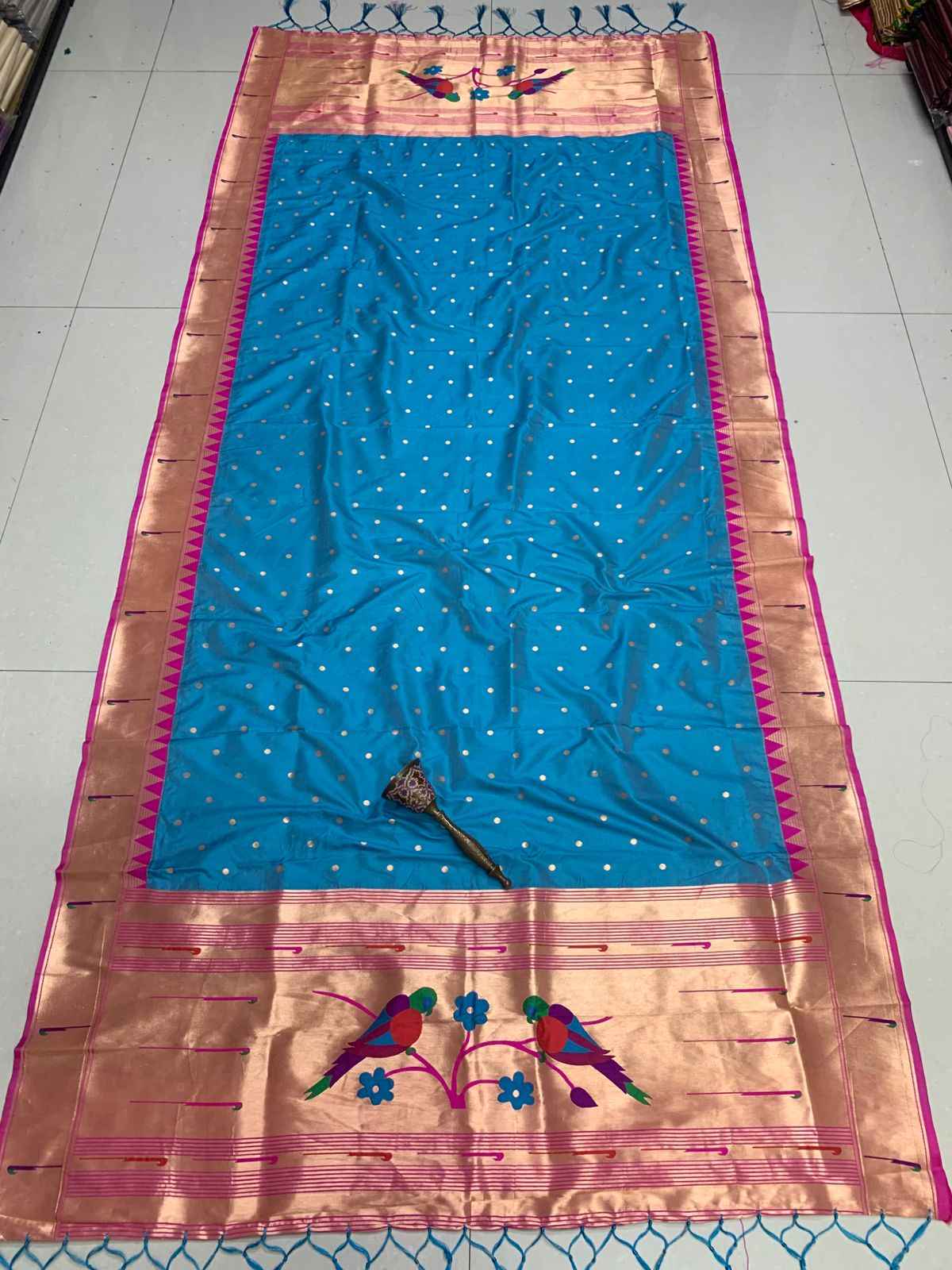 SOFT ZARI AND SILK FLOWER DESIGN DUPATTA AT WHOLESALE PRICE