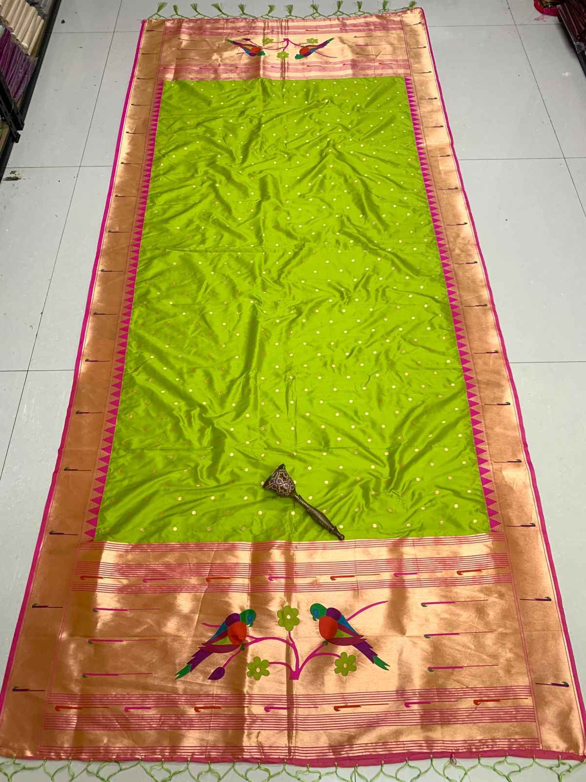 SOFT ZARI AND SILK FLOWER DESIGN DUPATTA AT WHOLESALE PRICE