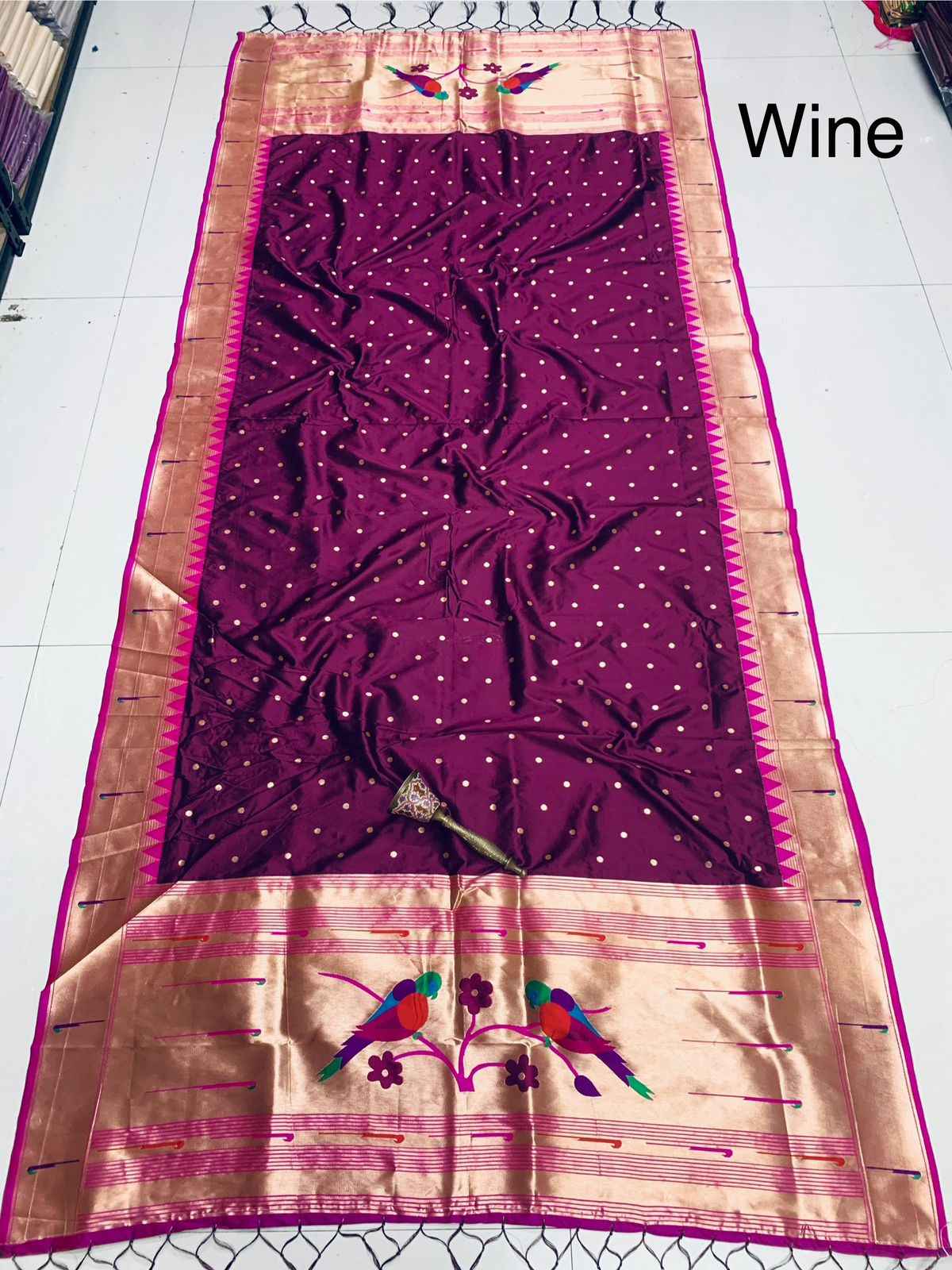 SOFT ZARI AND SILK FLOWER DESIGN DUPATTA AT WHOLESALE PRICE
