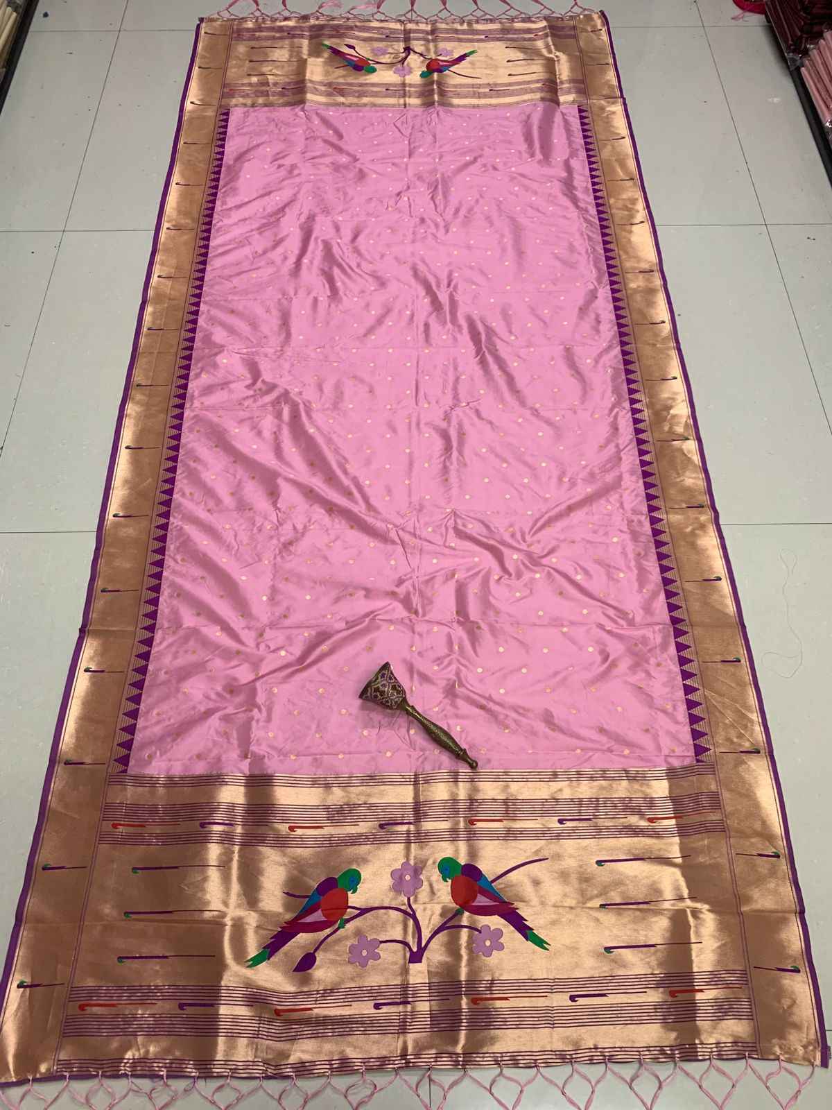 SOFT ZARI AND SILK FLOWER DESIGN DUPATTA AT WHOLESALE PRICE