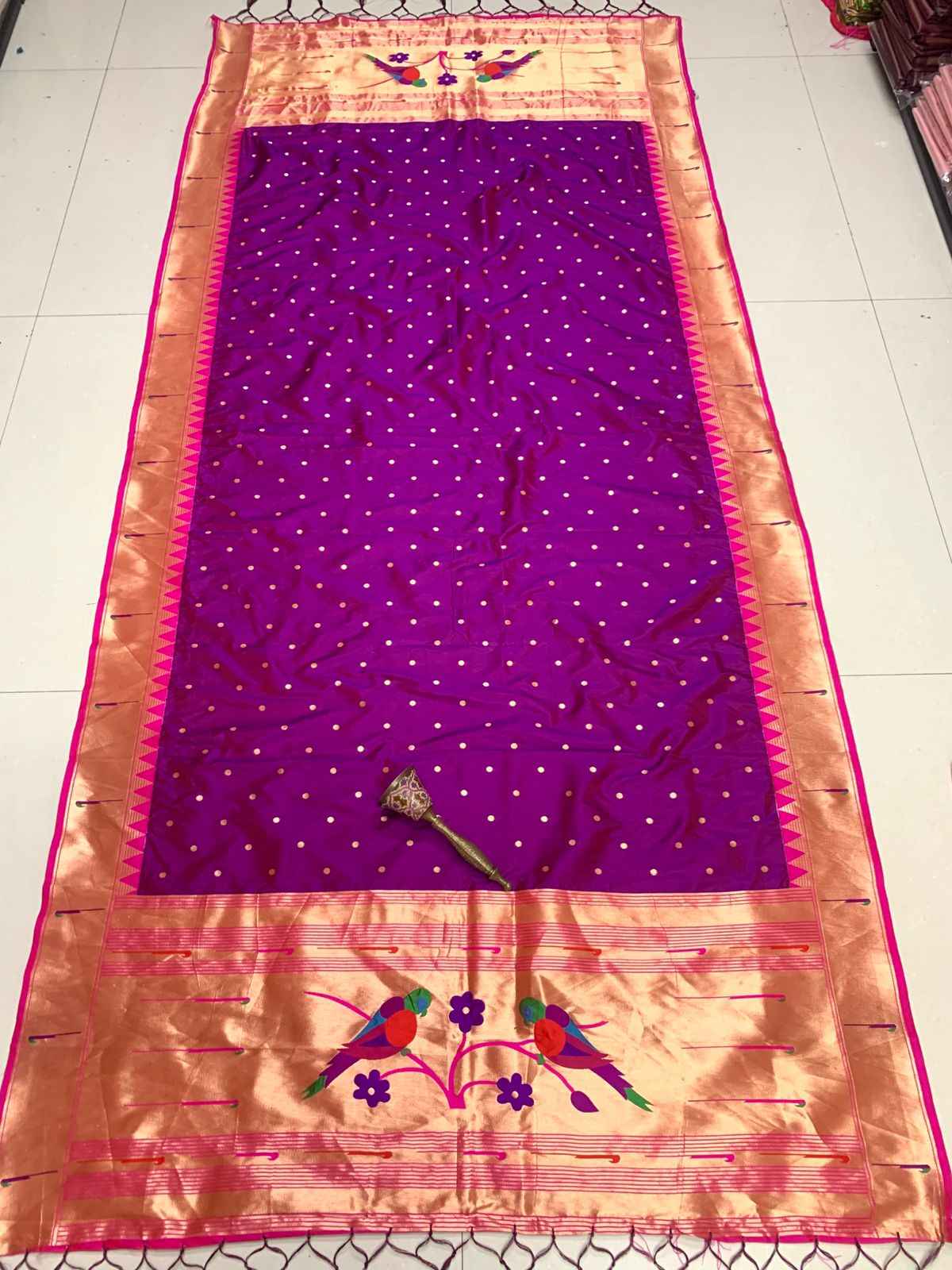 SOFT ZARI AND SILK FLOWER DESIGN DUPATTA AT WHOLESALE PRICE