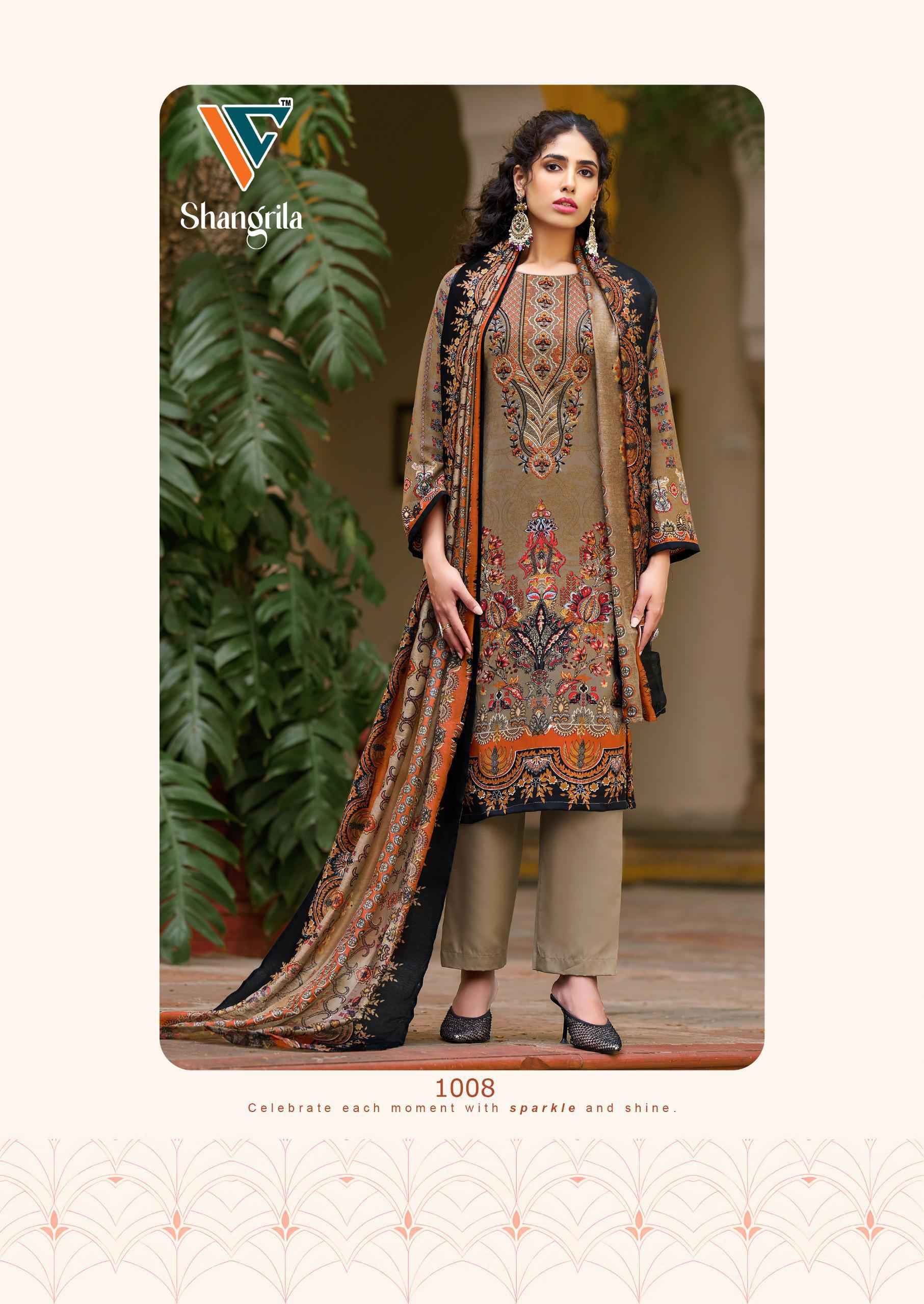 VANDANA‎ SHANGRILA‎ VOL 01 REYON‎ KARACHI PRINT‎‎‎‎‎ WITH‎ EMBROIDERY‎ DRESS MATERIAL AT WHOLESALE PRICE