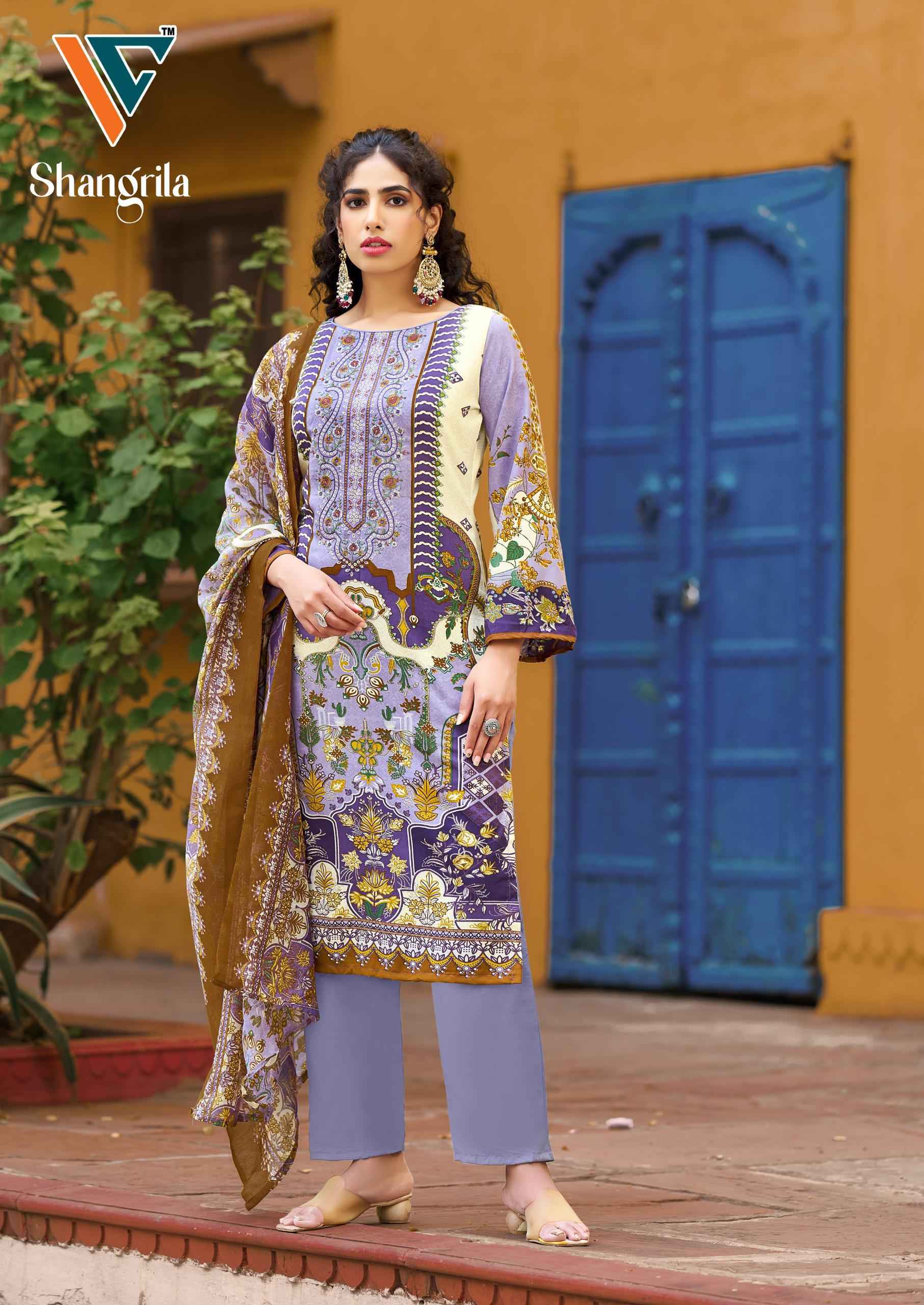 VANDANA‎ SHANGRILA‎ VOL 01 REYON‎ KARACHI PRINT‎‎‎‎‎ WITH‎ EMBROIDERY‎ DRESS MATERIAL AT WHOLESALE PRICE