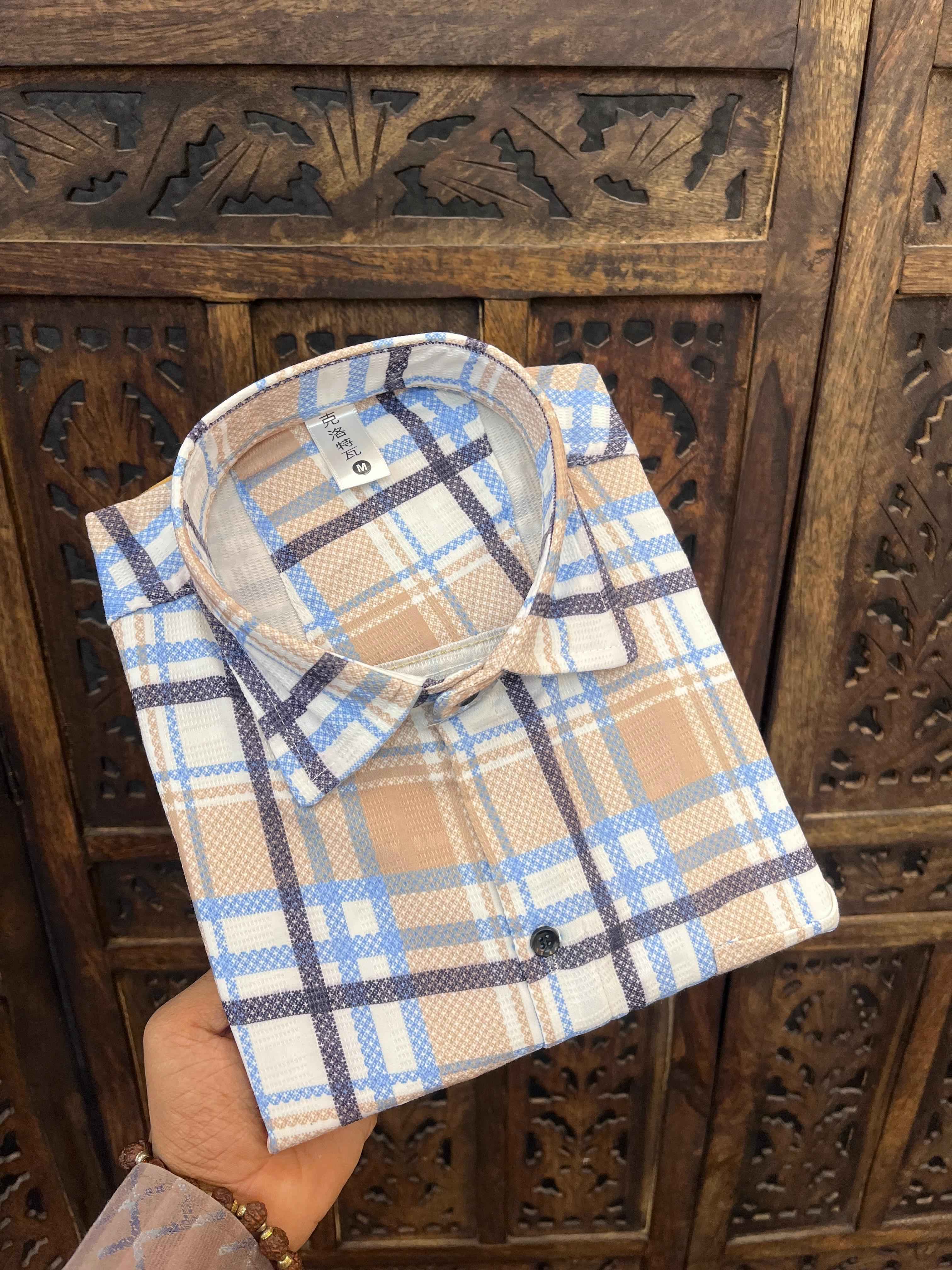  VISCOS CASUAL FULL SLEEV MENS SHIRT AT WHOLESALE PRICE