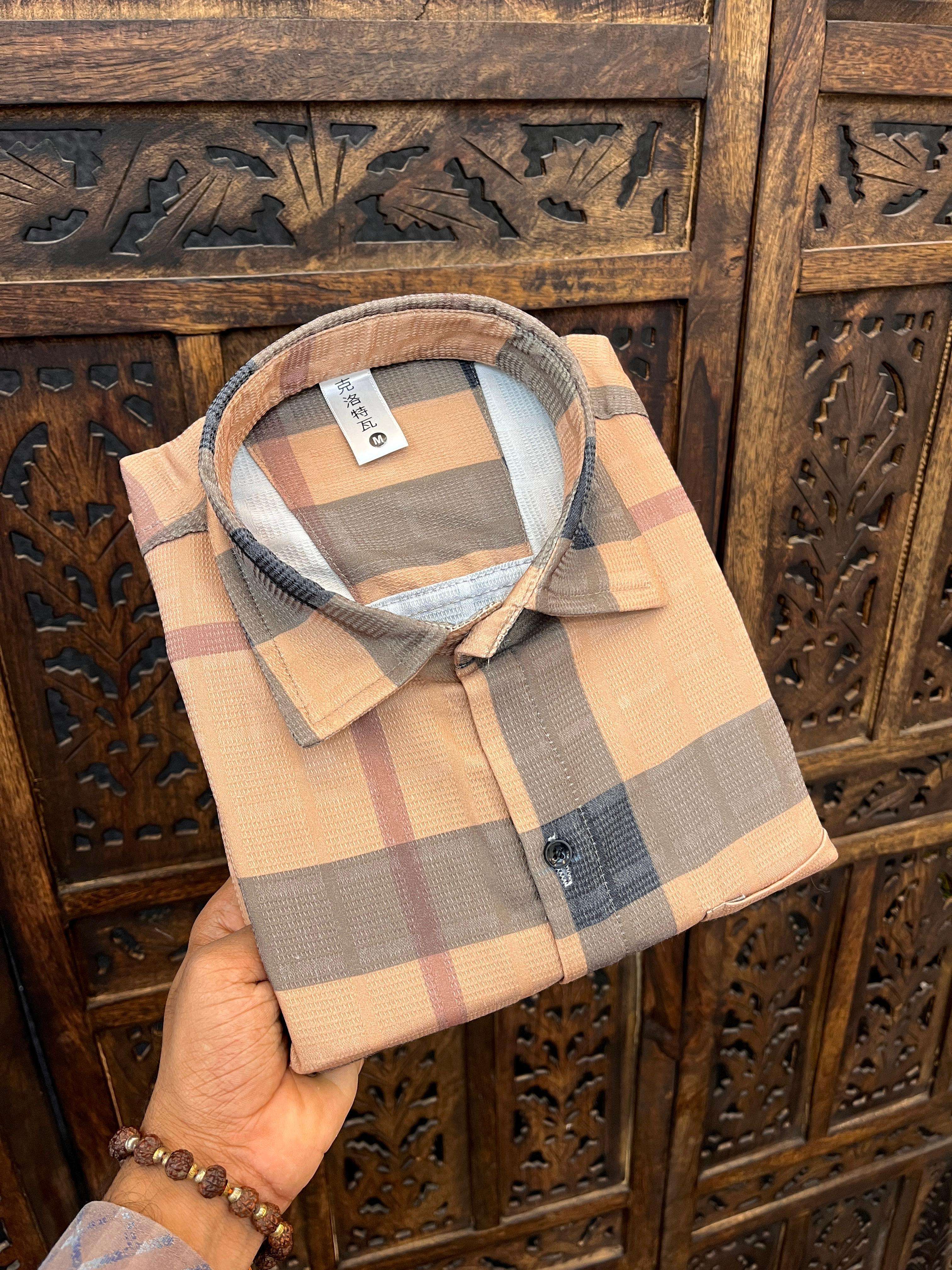  VISCOS CASUAL FULL SLEEV MENS SHIRT AT WHOLESALE PRICE