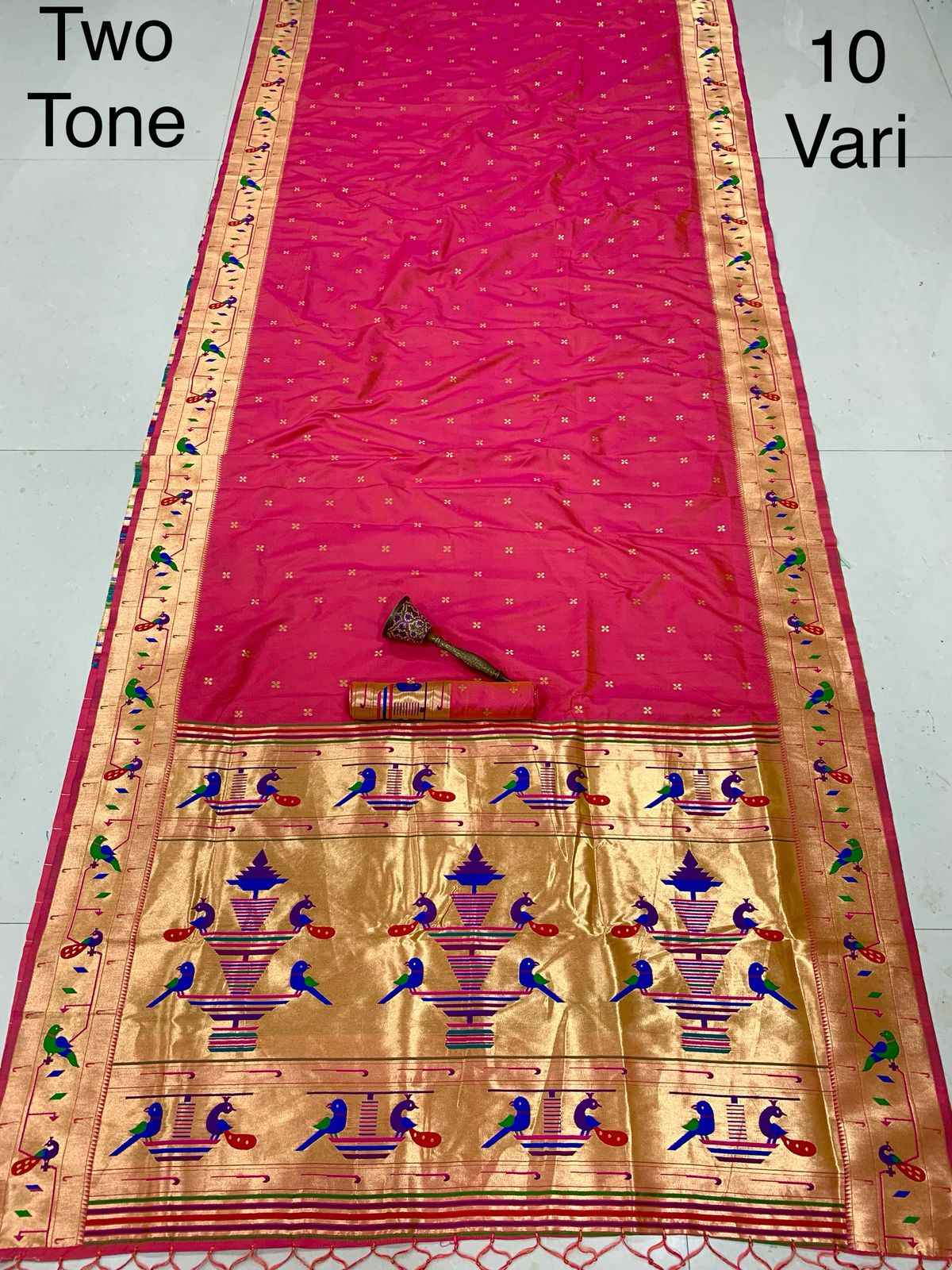 10 YARD PURE SOFT KANCHIVRAM PETHANI SILK SAREE AT WHOLESALE PRICE