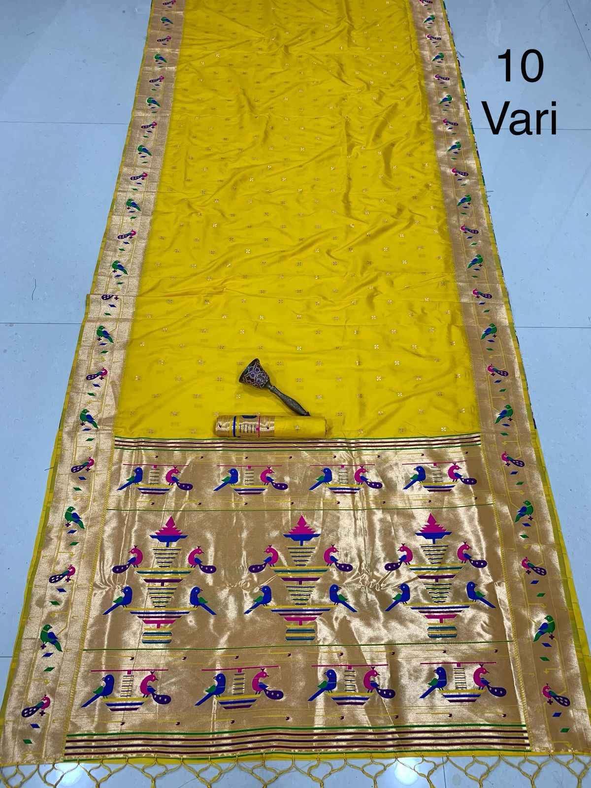 10 YARD PURE SOFT KANCHIVRAM PETHANI SILK SAREE AT WHOLESALE PRICE