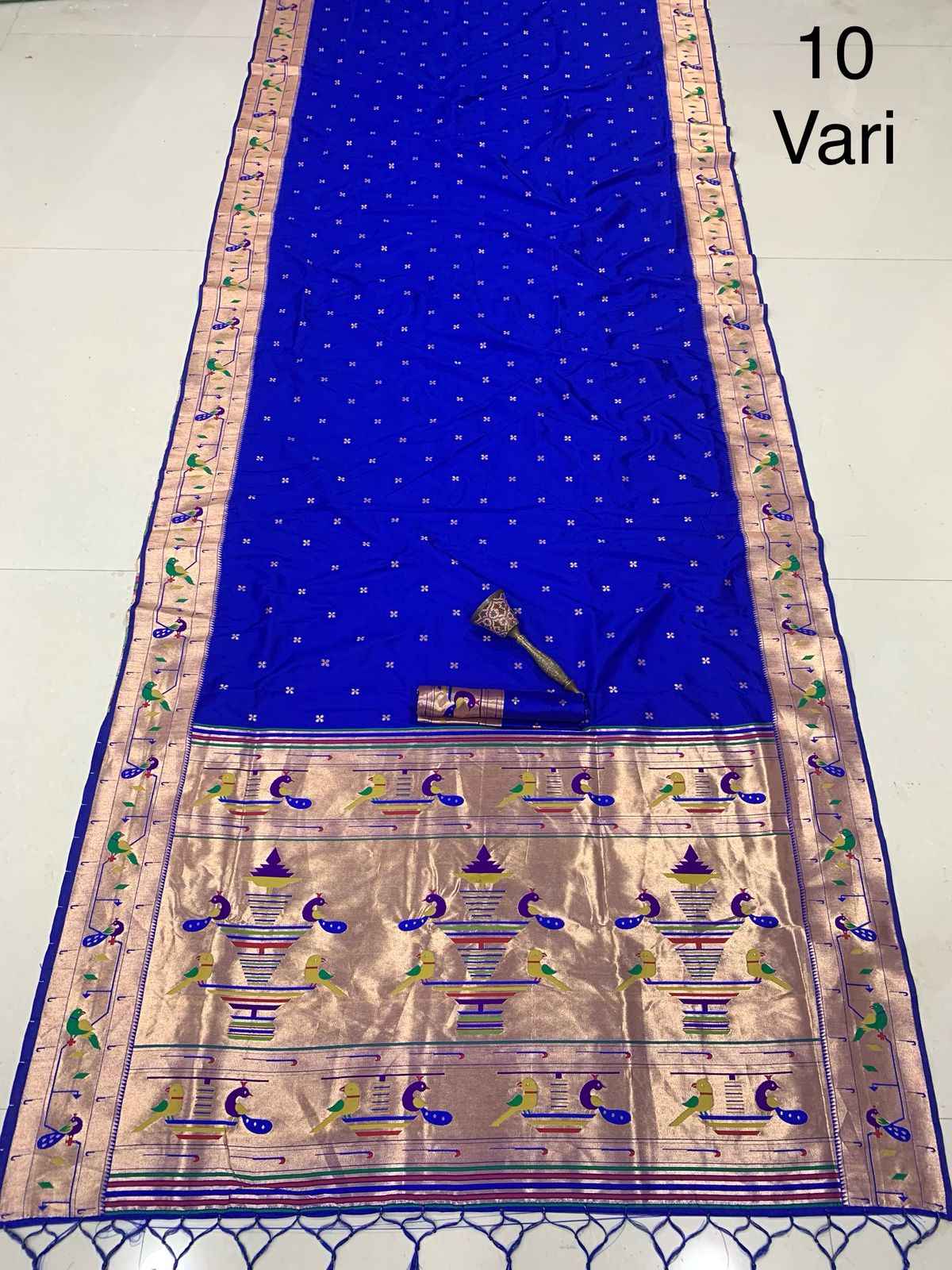 10 YARD PURE SOFT KANCHIVRAM PETHANI SILK SAREE AT WHOLESALE PRICE