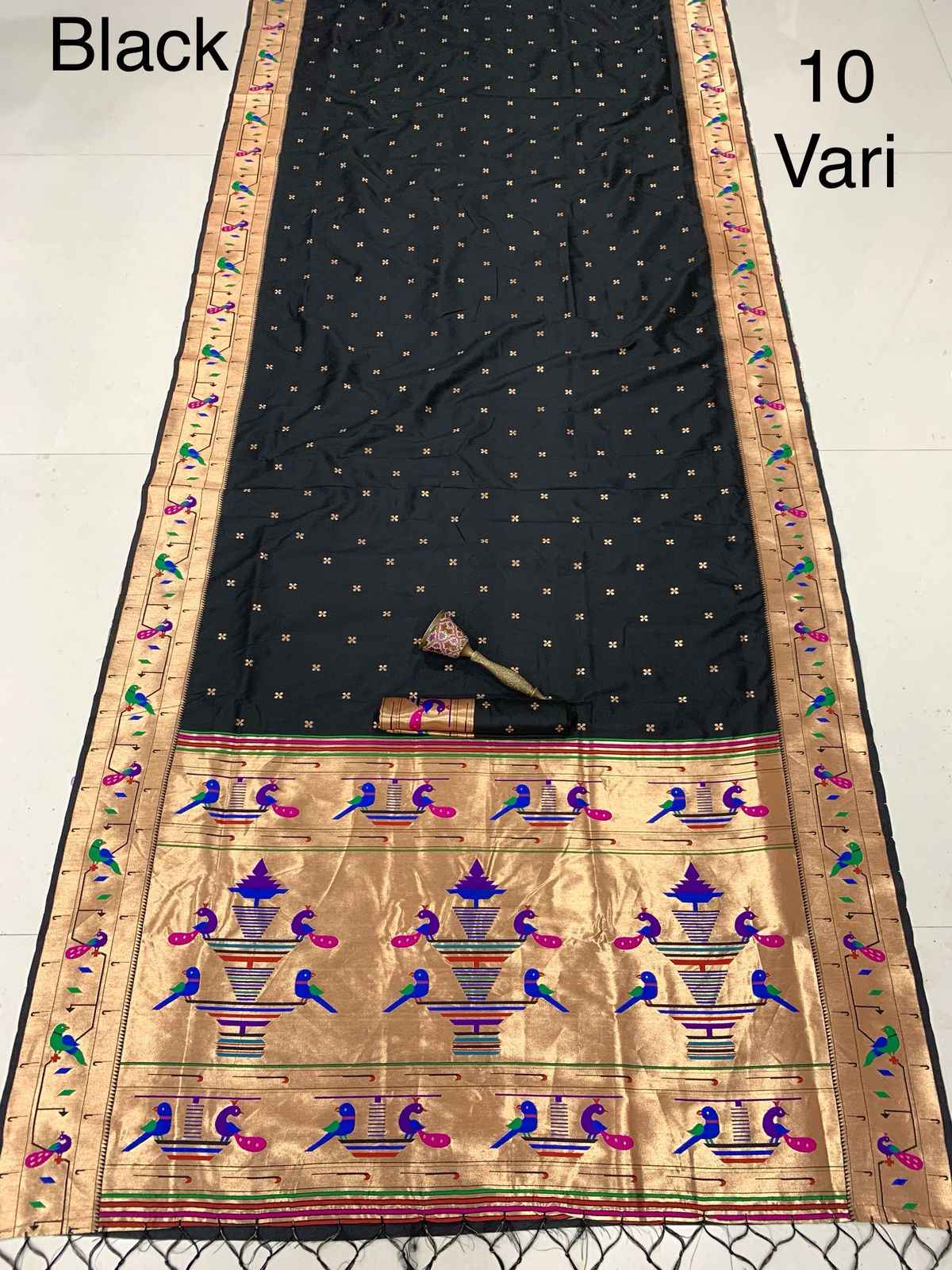10 YARD PURE SOFT KANCHIVRAM PETHANI SILK SAREE AT WHOLESALE PRICE