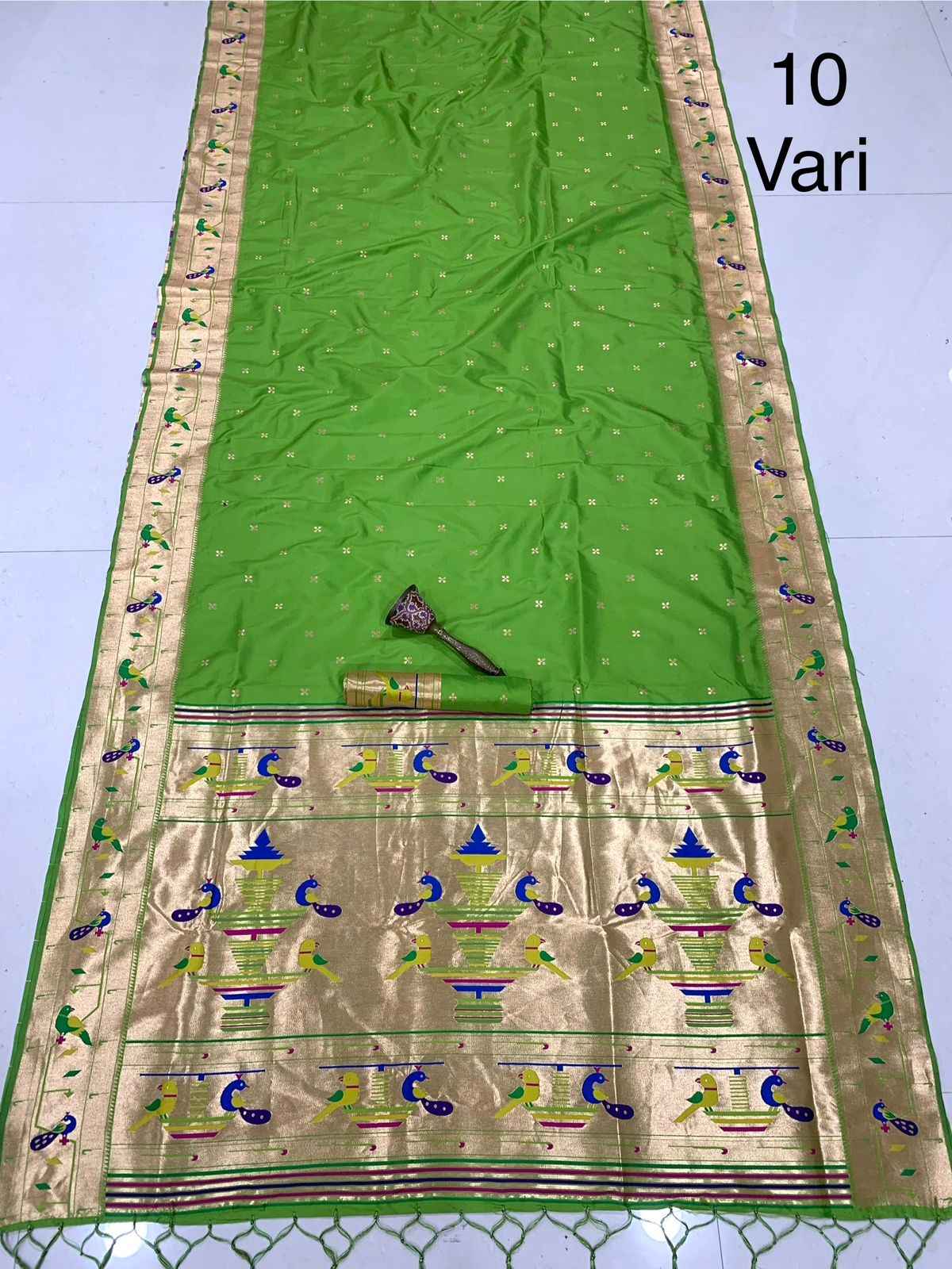 10 YARD PURE SOFT KANCHIVRAM PETHANI SILK SAREE AT WHOLESALE PRICE