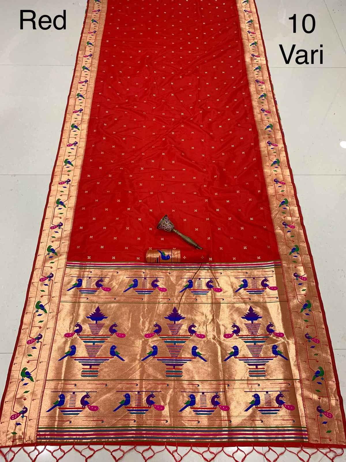 10 YARD PURE SOFT KANCHIVRAM PETHANI SILK SAREE AT WHOLESALE PRICE