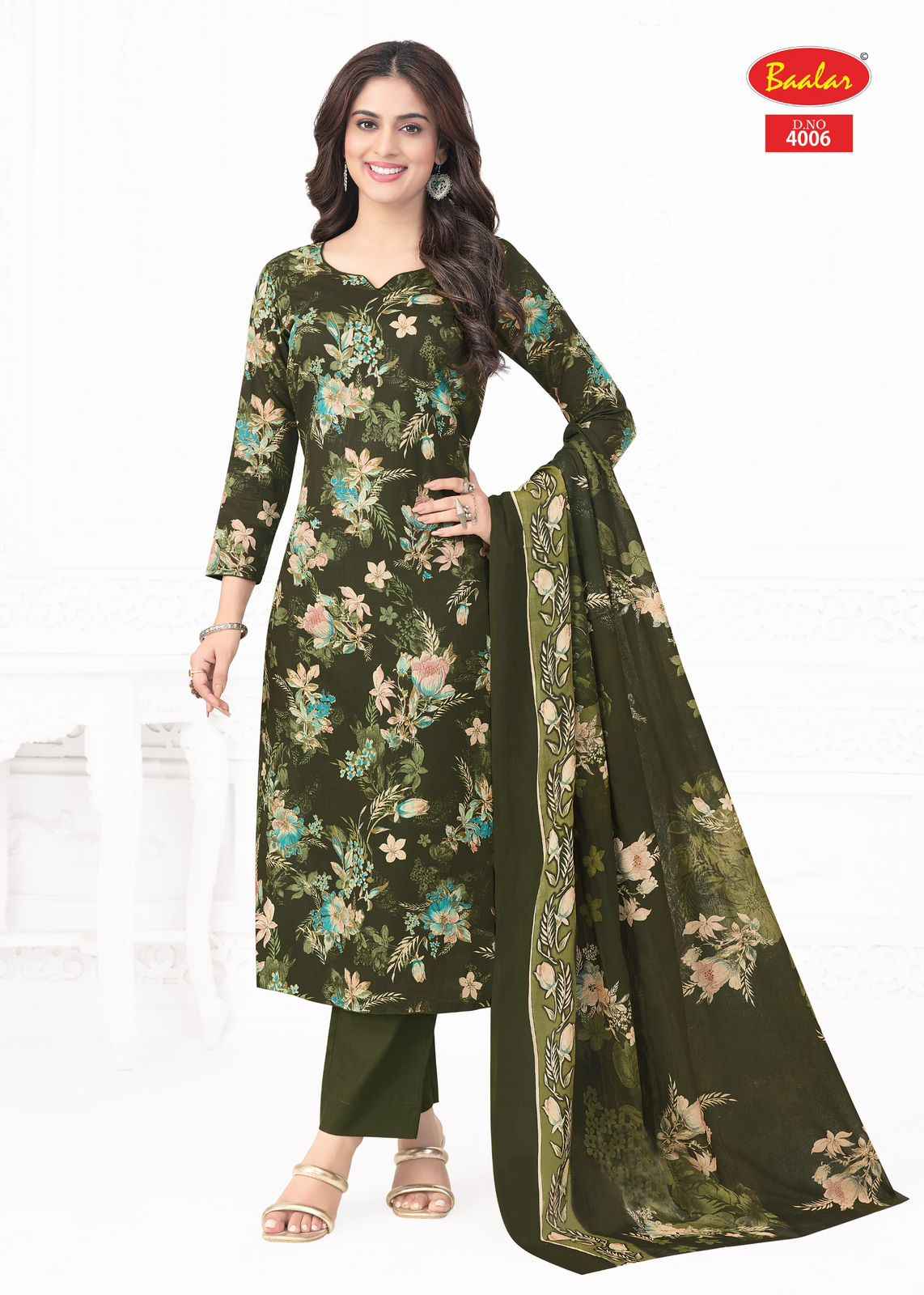 BAALAR PASHMINA VOL-04 HEAVY LAWN COTTON PRINTED DRESS MATERIAL AT WHOLESALE PRICE