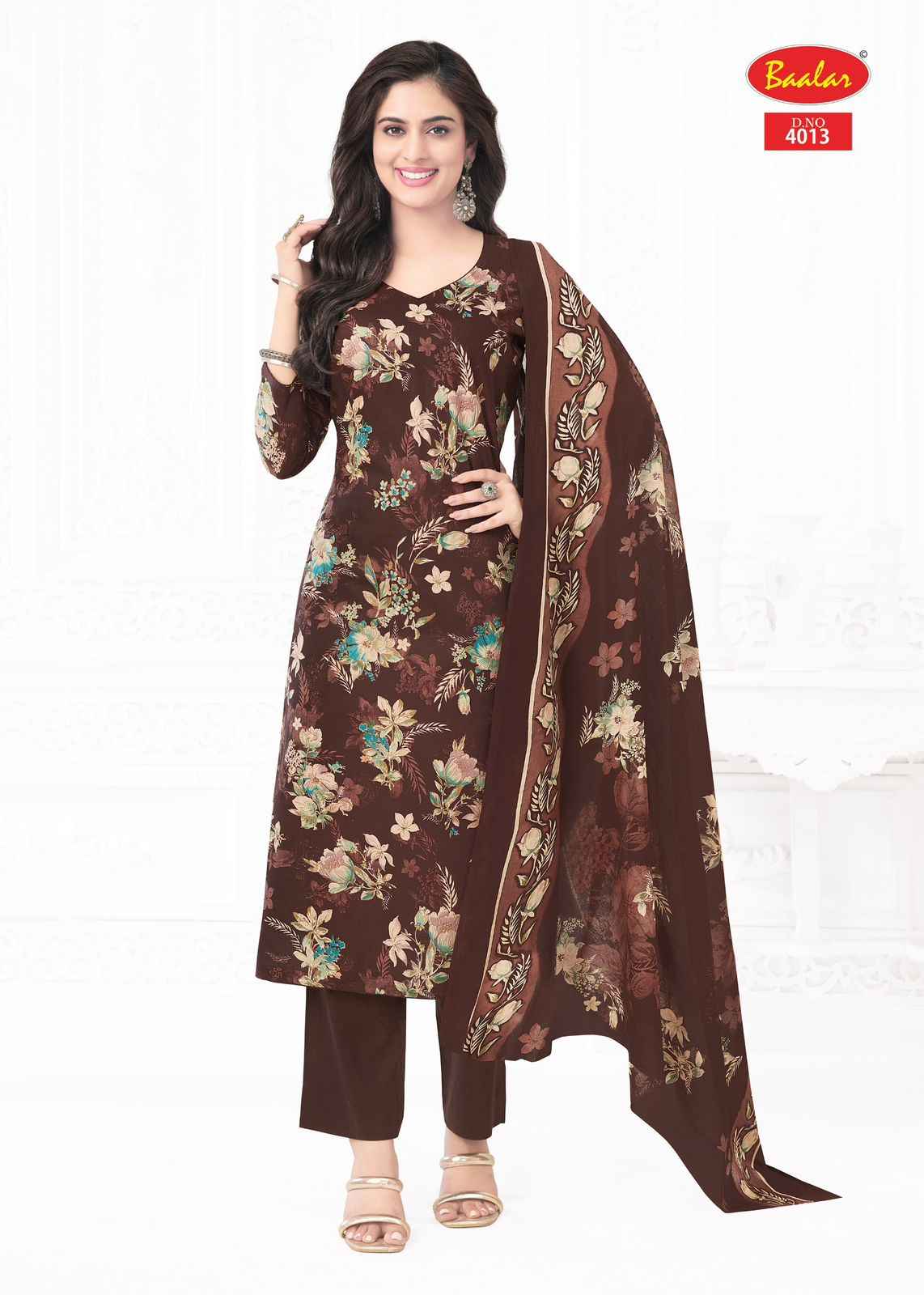 BAALAR PASHMINA VOL-04 HEAVY LAWN COTTON PRINTED DRESS MATERIAL AT WHOLESALE PRICE